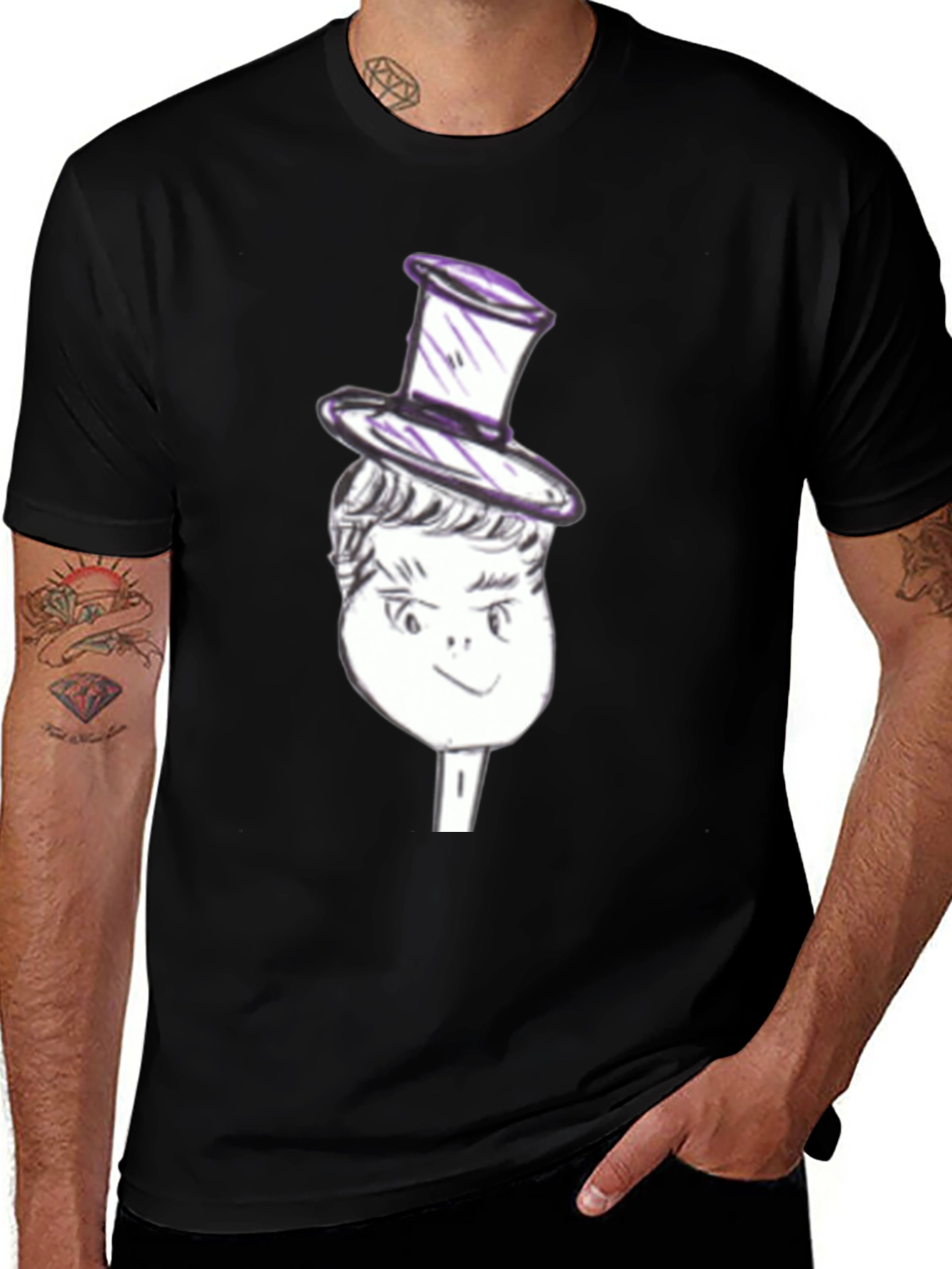 Variant 19 of Whimsical Cartoon Graphic Tee