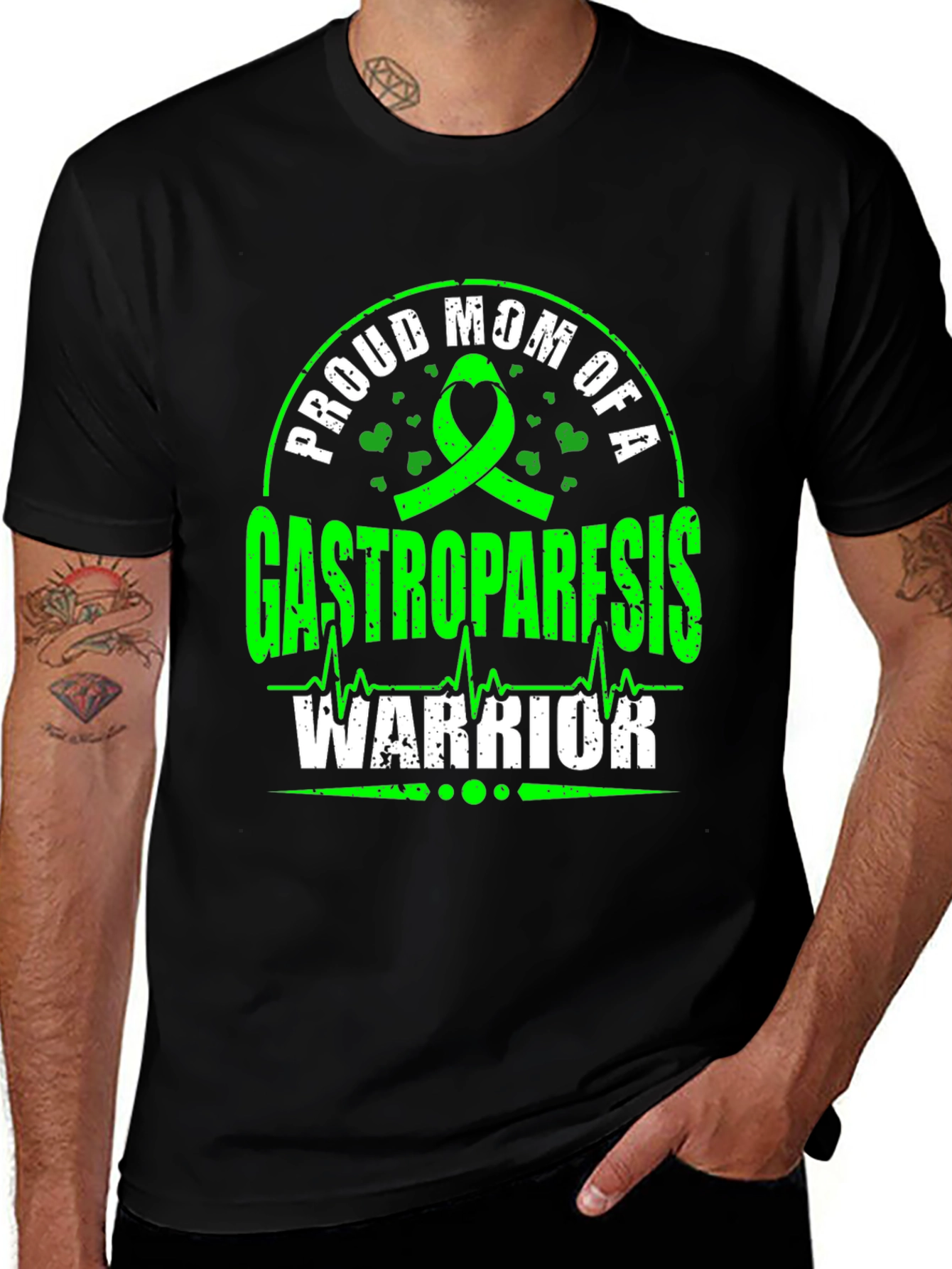 Gastroparesis Warrior Proud Mom T-Shirt