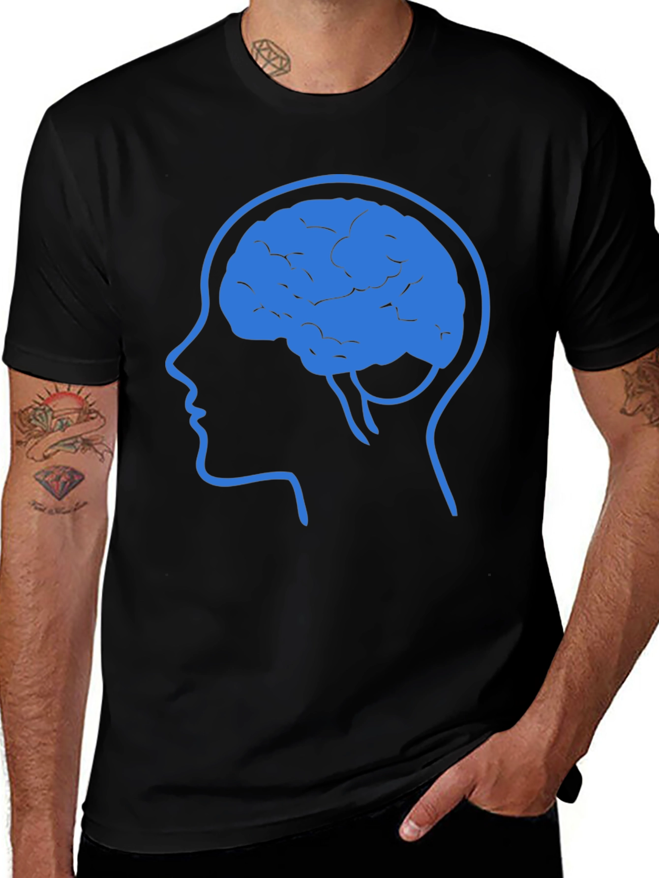 Variant 24 of Brain Power T-Shirt - Smart Style