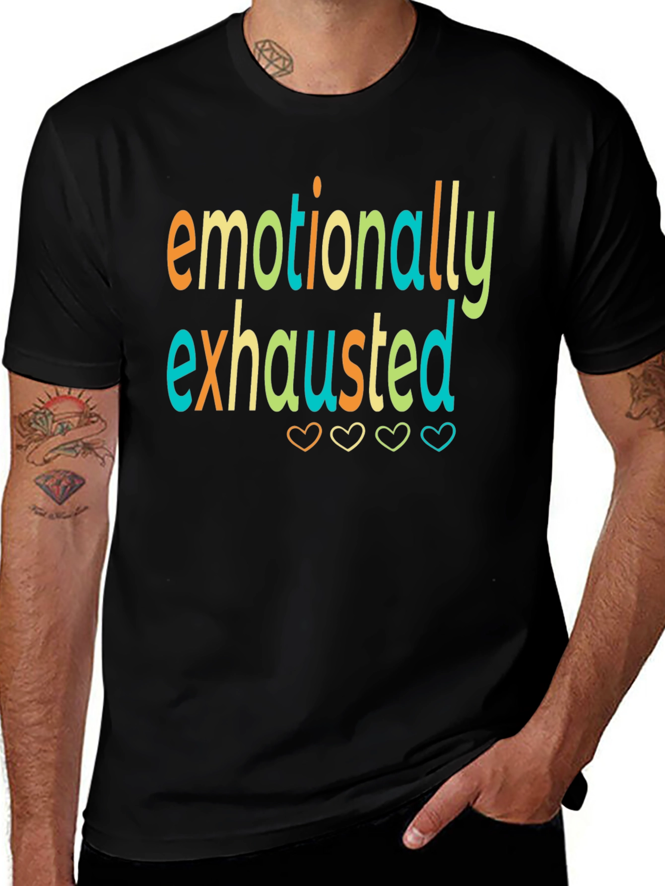Variant 7 of Emotionally Exhausted Graphic Tee