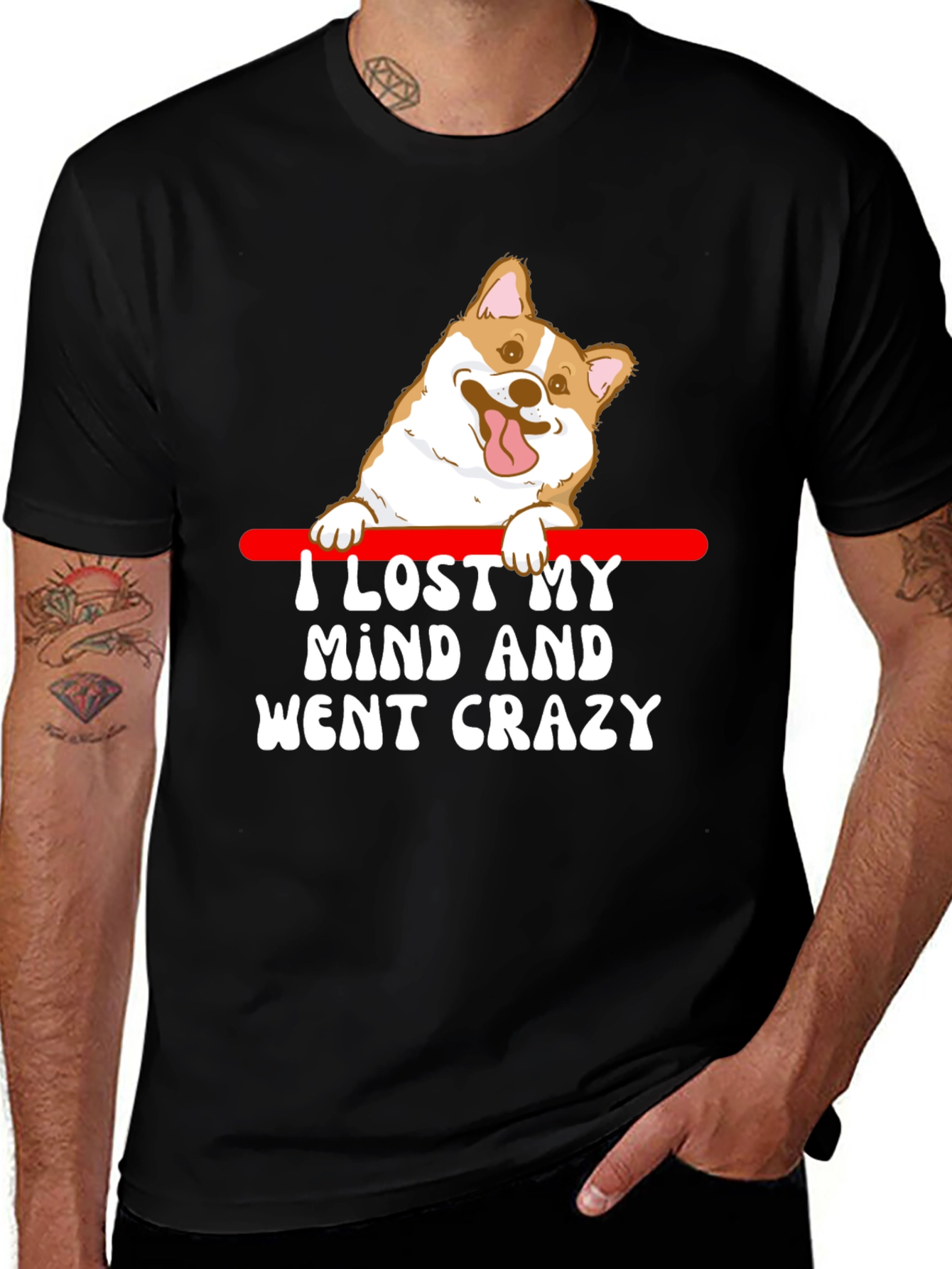 Crazy Corgi T-Shirt