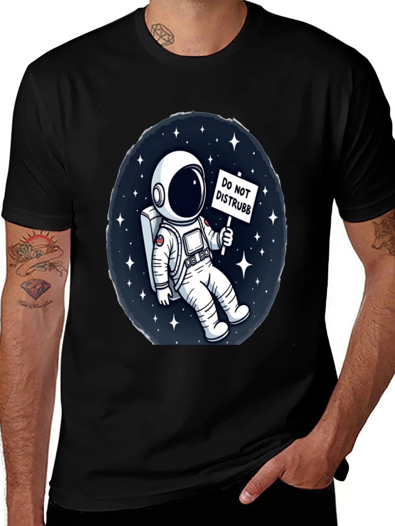 Variant 27 of Do Not Disturb Astronaut T-Shirt