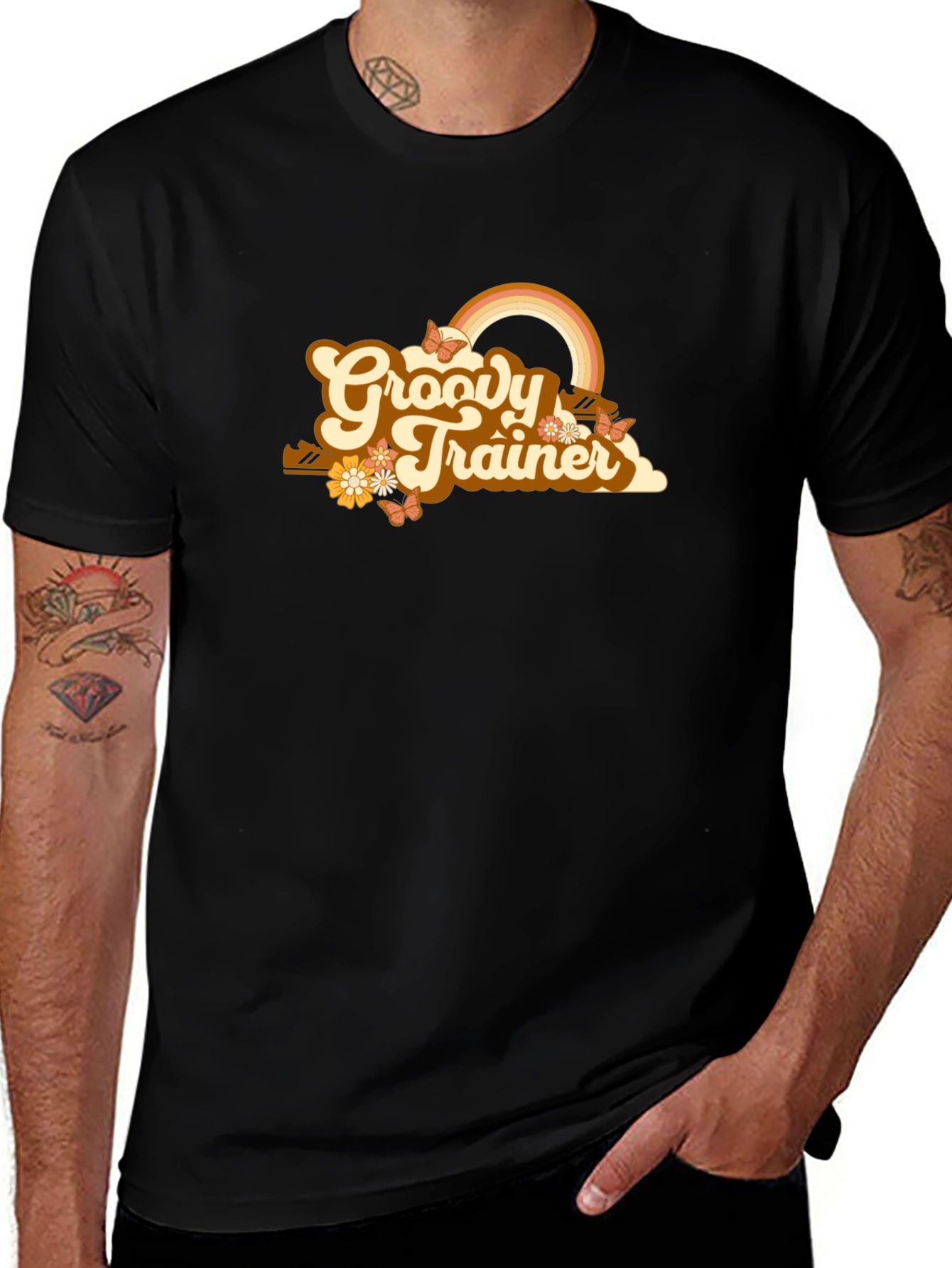 Variant 23 of Groovy Trainer Retro Graphic Tee