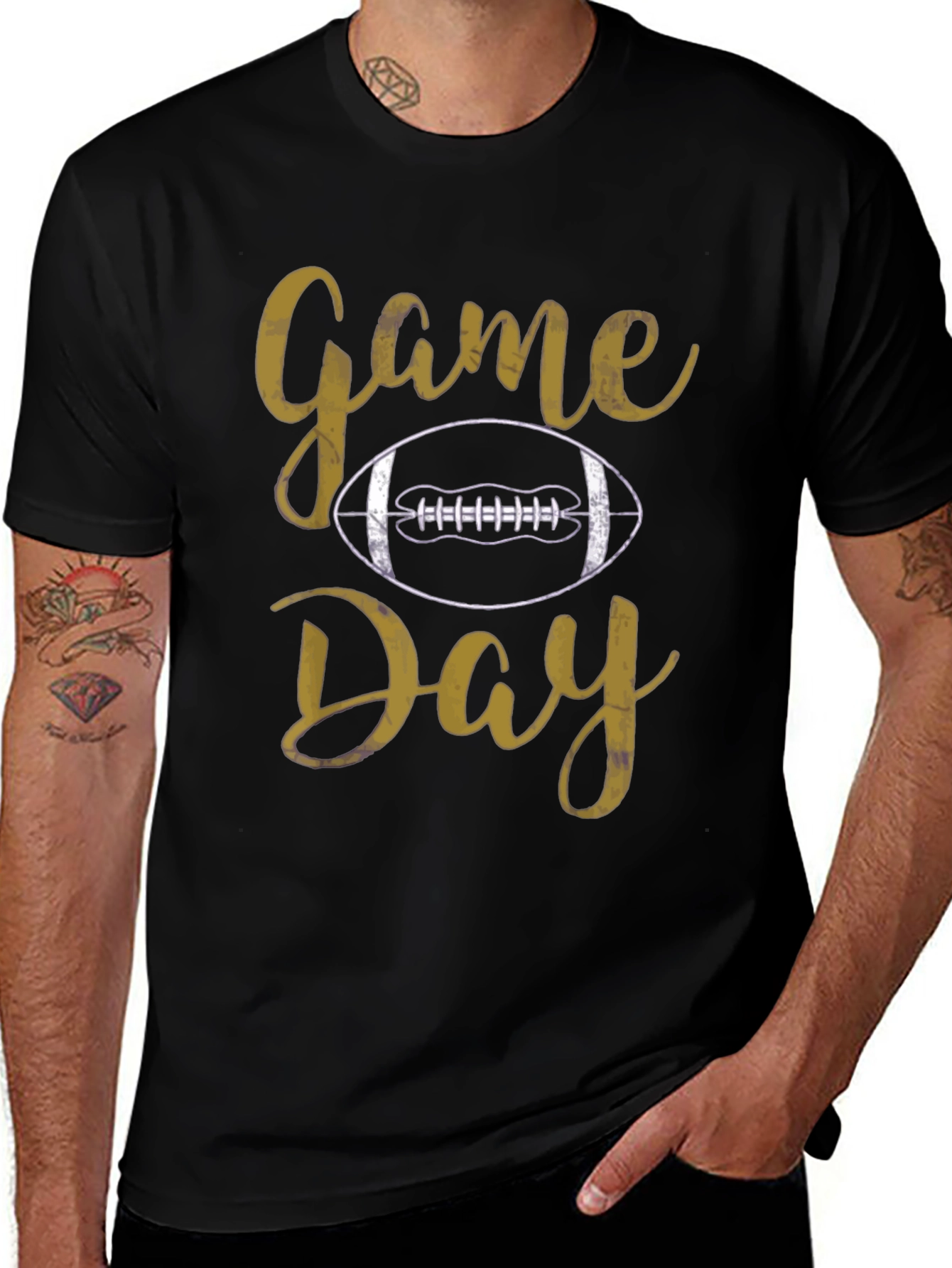 Variant 16 of Game Day Football Graphic T-Shirt