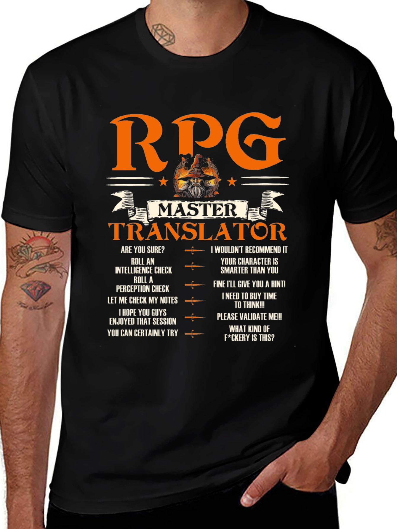 RPG Master Translator T-Shirt