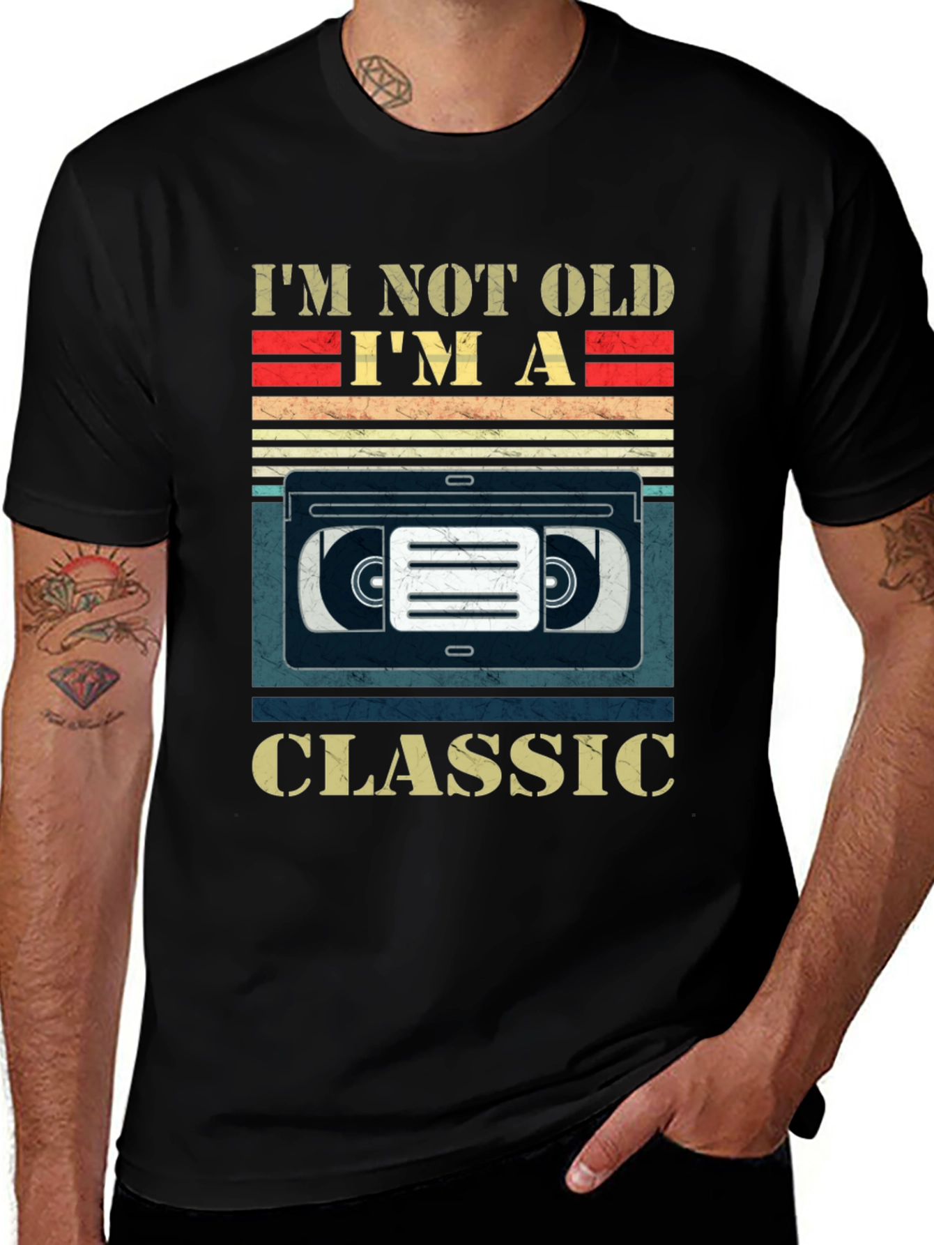 Retro "I'm Not Old, I'm a Classic" VHS T-Shirt