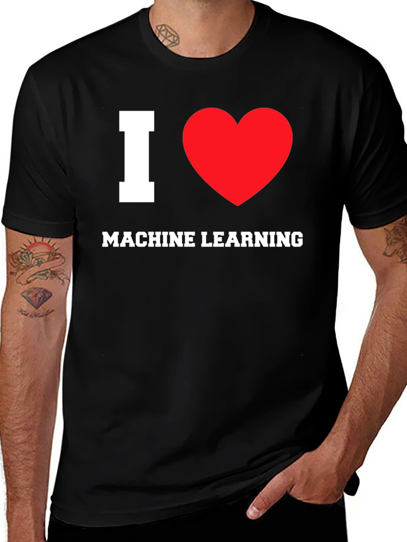I Love Machine Learning Graphic T-Shirt