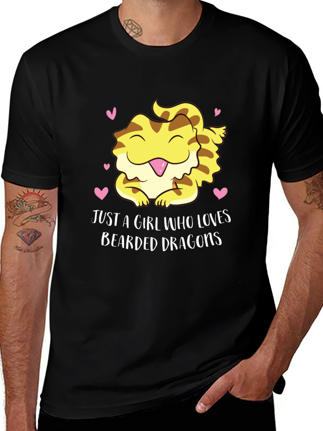 Variant 5 of Bearded Dragon Lover Graphic Tee