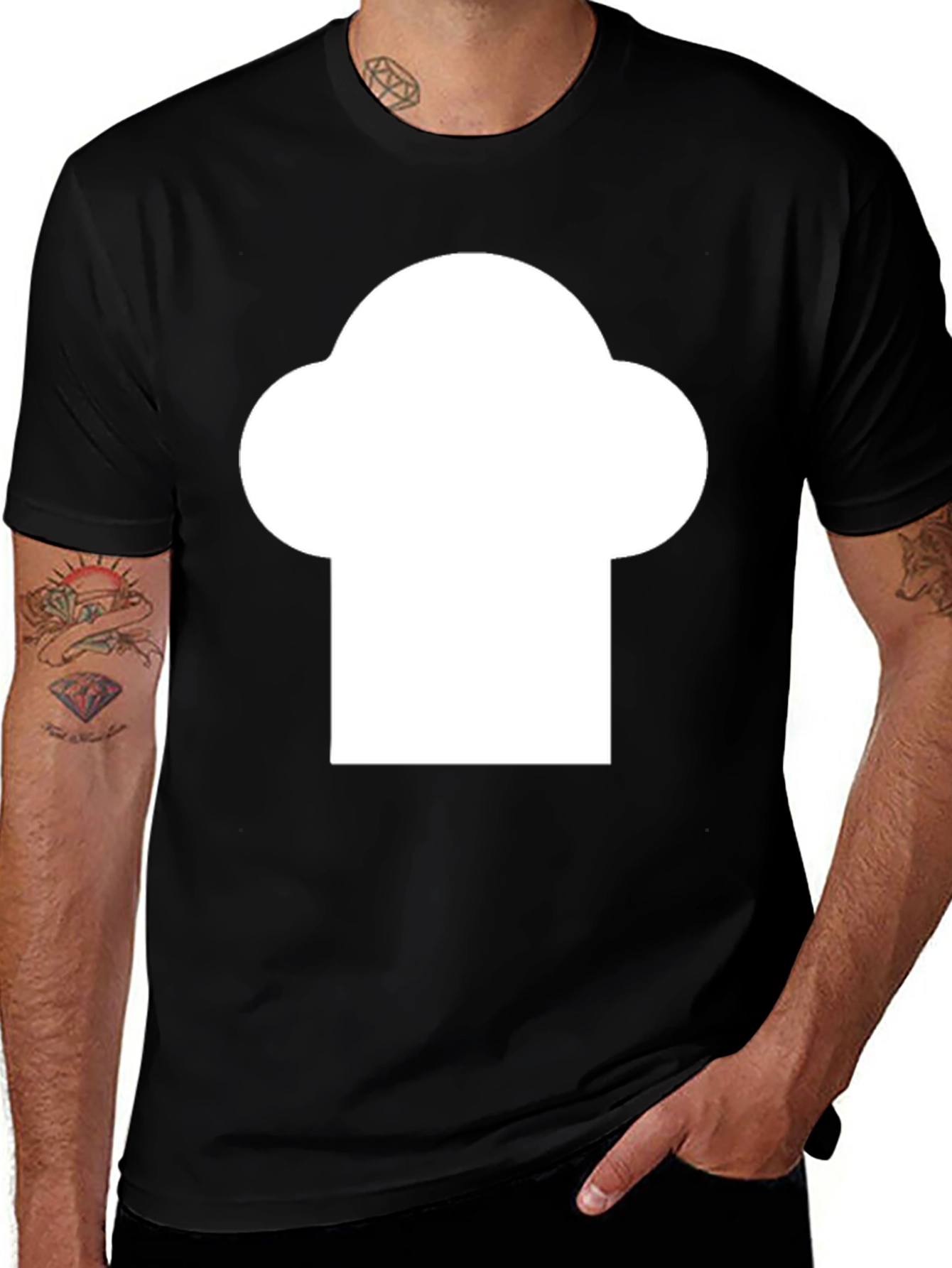 Chef Hat T-Shirt - Culinary Profession Apparel