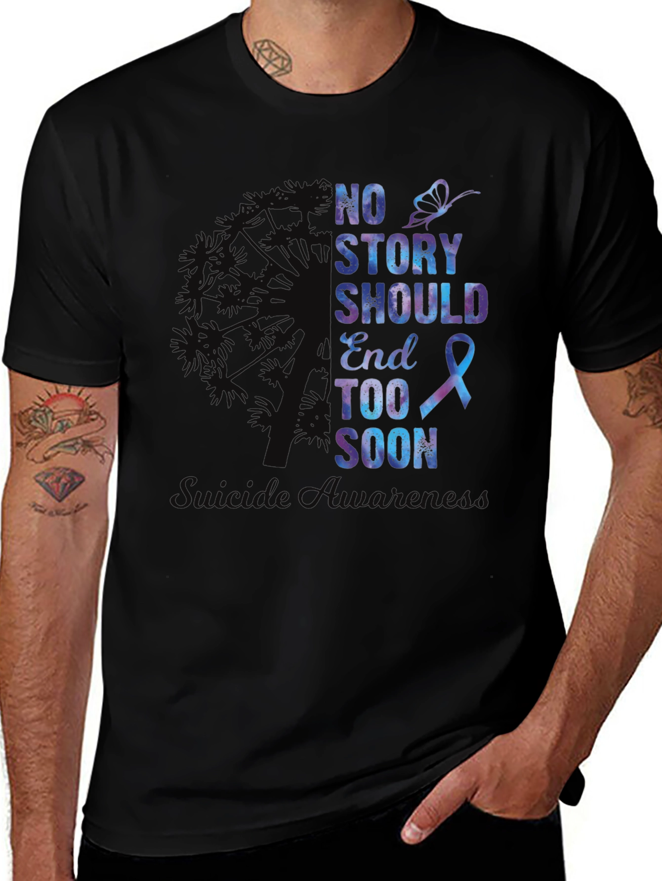 Variant 19 of No Story Should End Too Soon T-Shirt