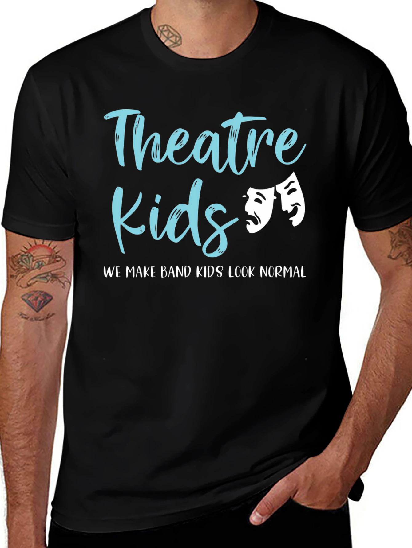 Theatre Kids Graphic Tee - We Make Band Kids Look Normal