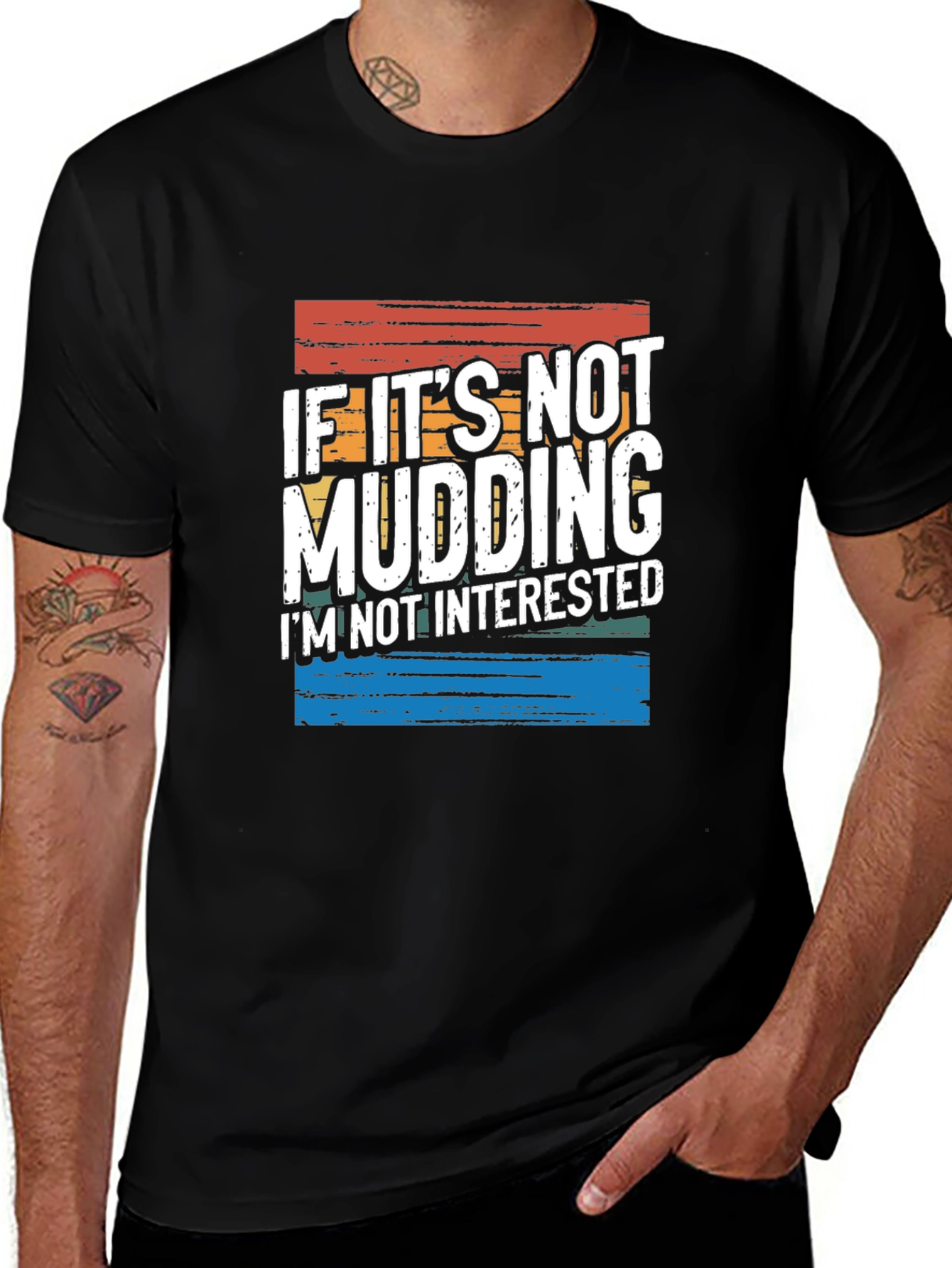 Variant 10 of Mudding Enthusiast Graphic T-Shirt