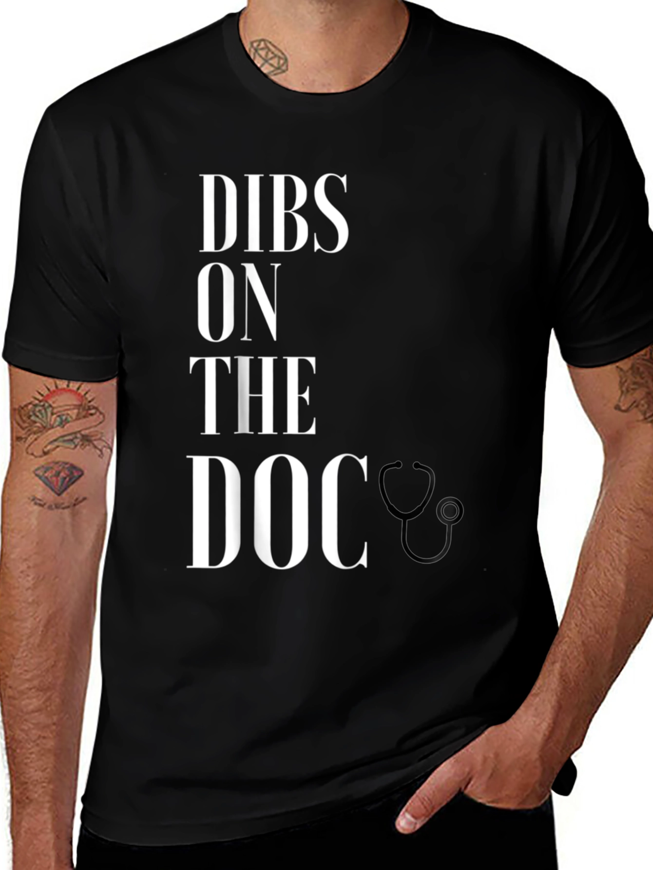 Variant 22 of Dibs on the Doc Graphic T-Shirt