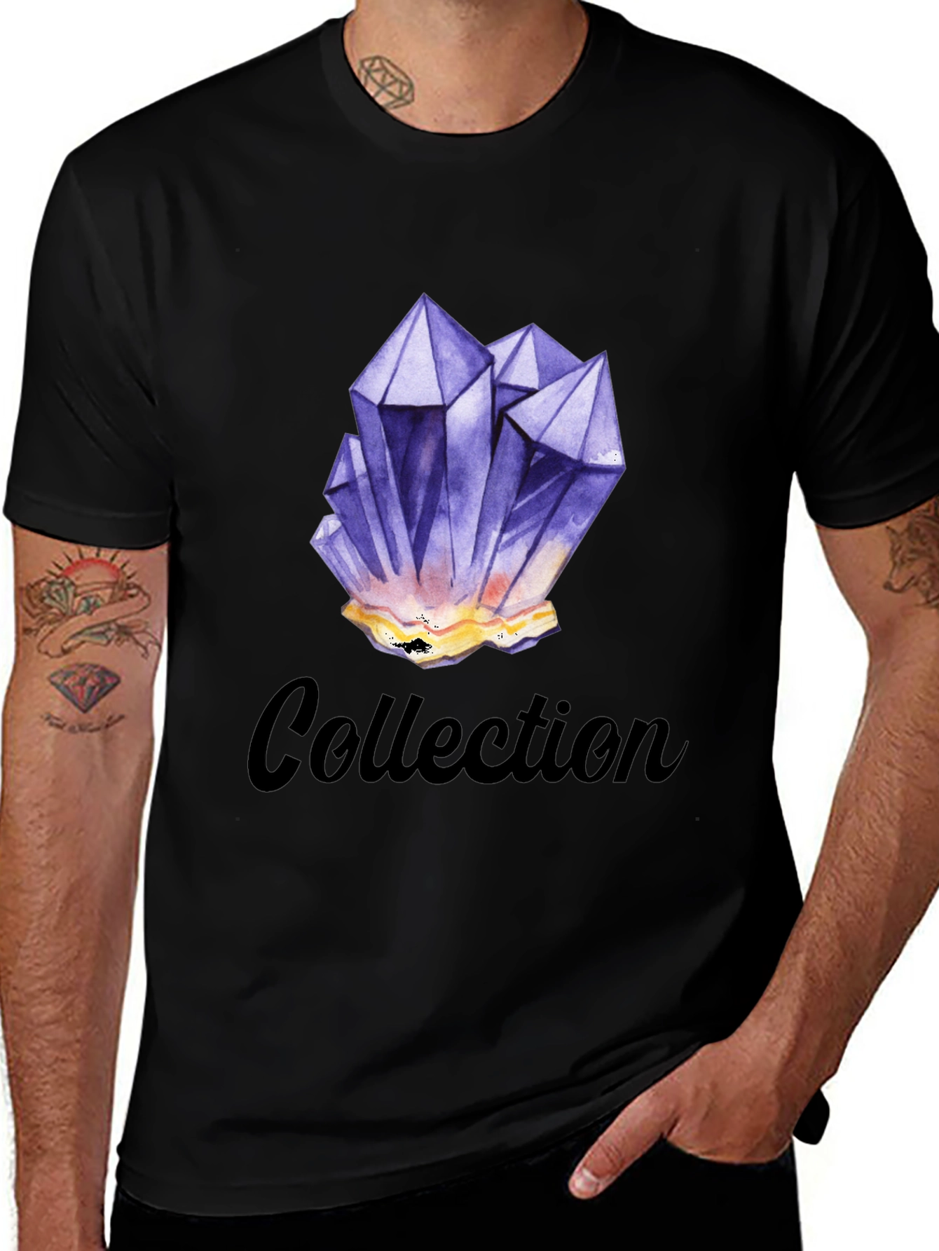 Variant 24 of Amethyst Crystal Collection Tee