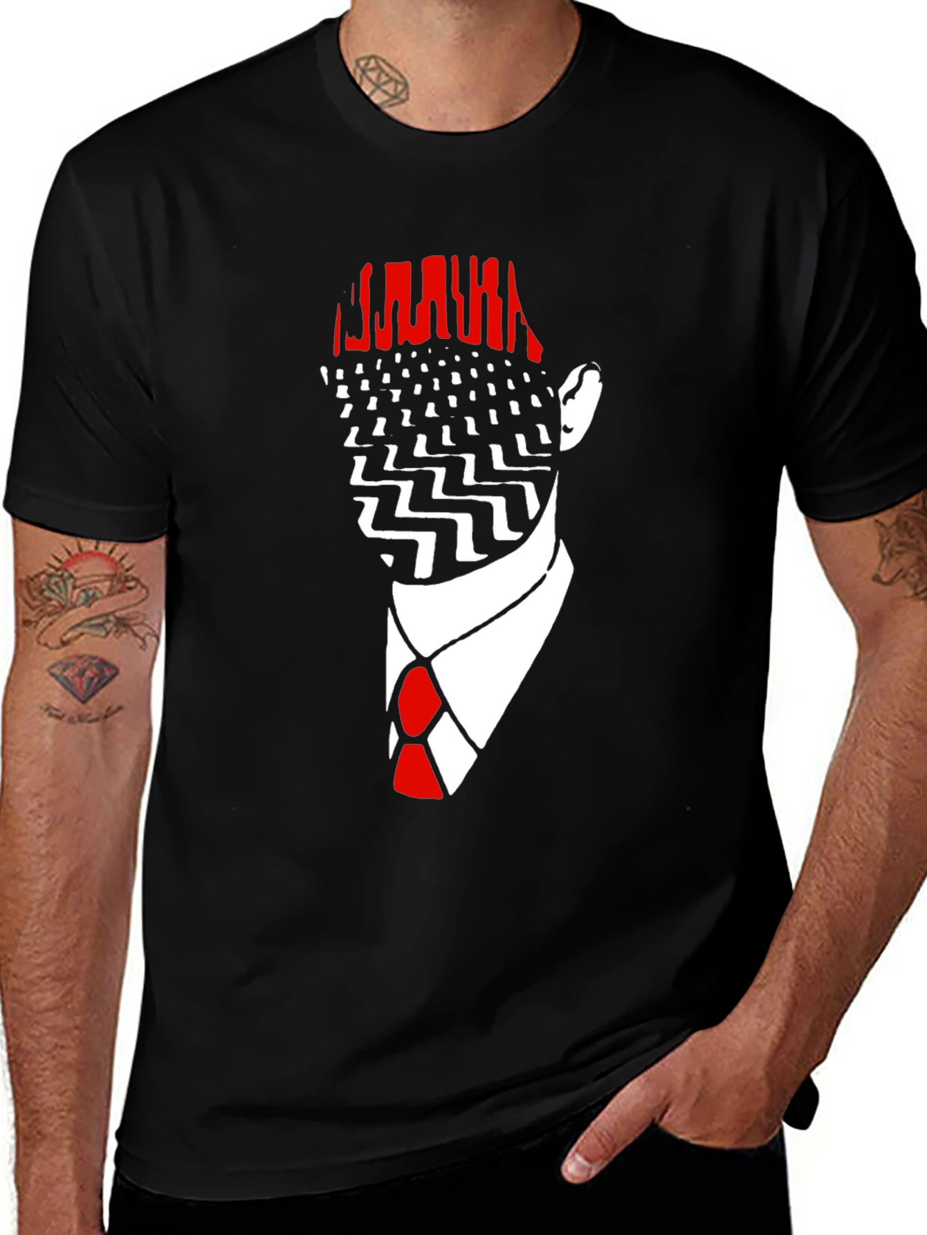 Twin Peaks Inspired Black T-Shirt