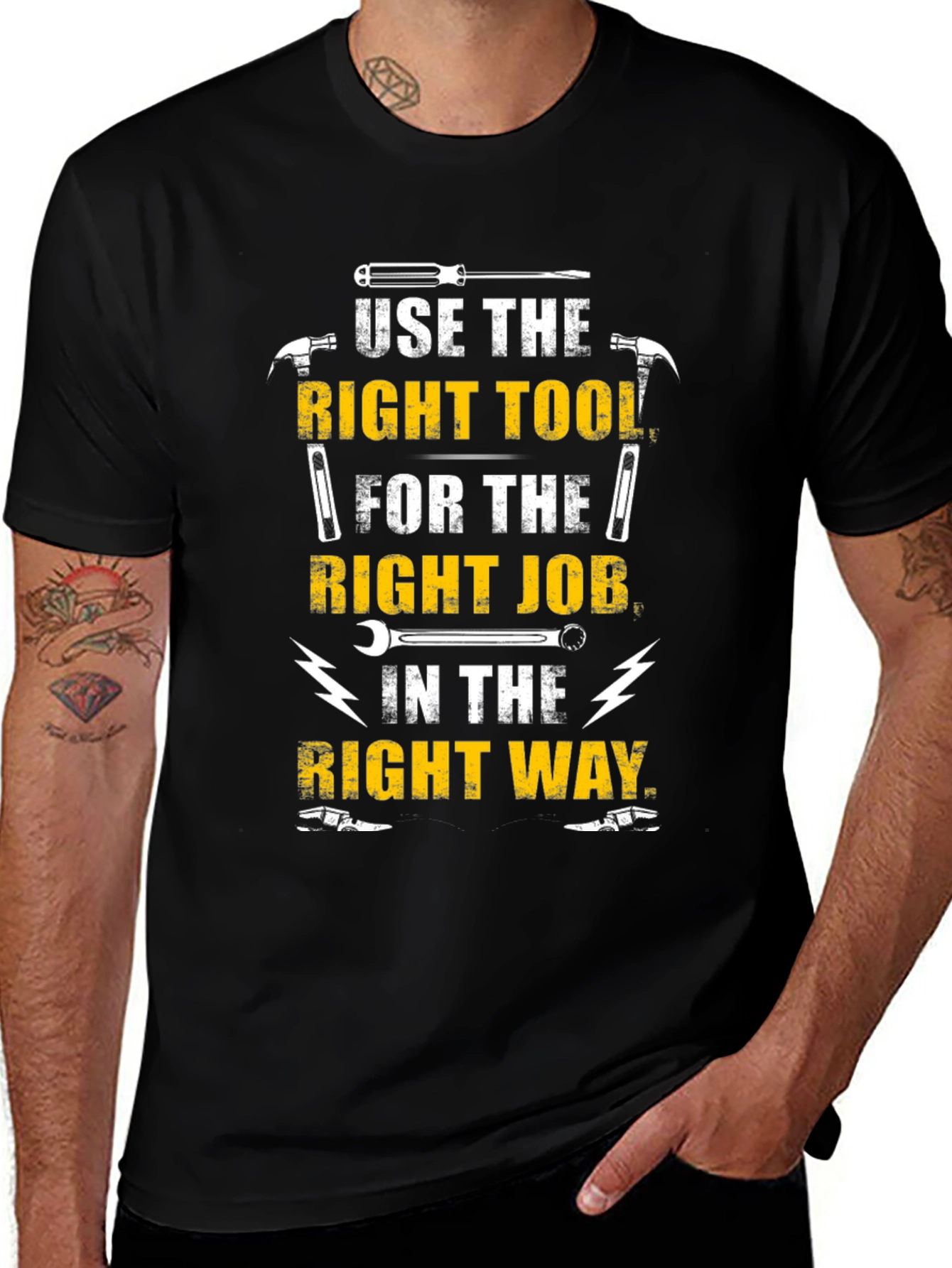 Variant 2 of Right Tool Right Job T-Shirt