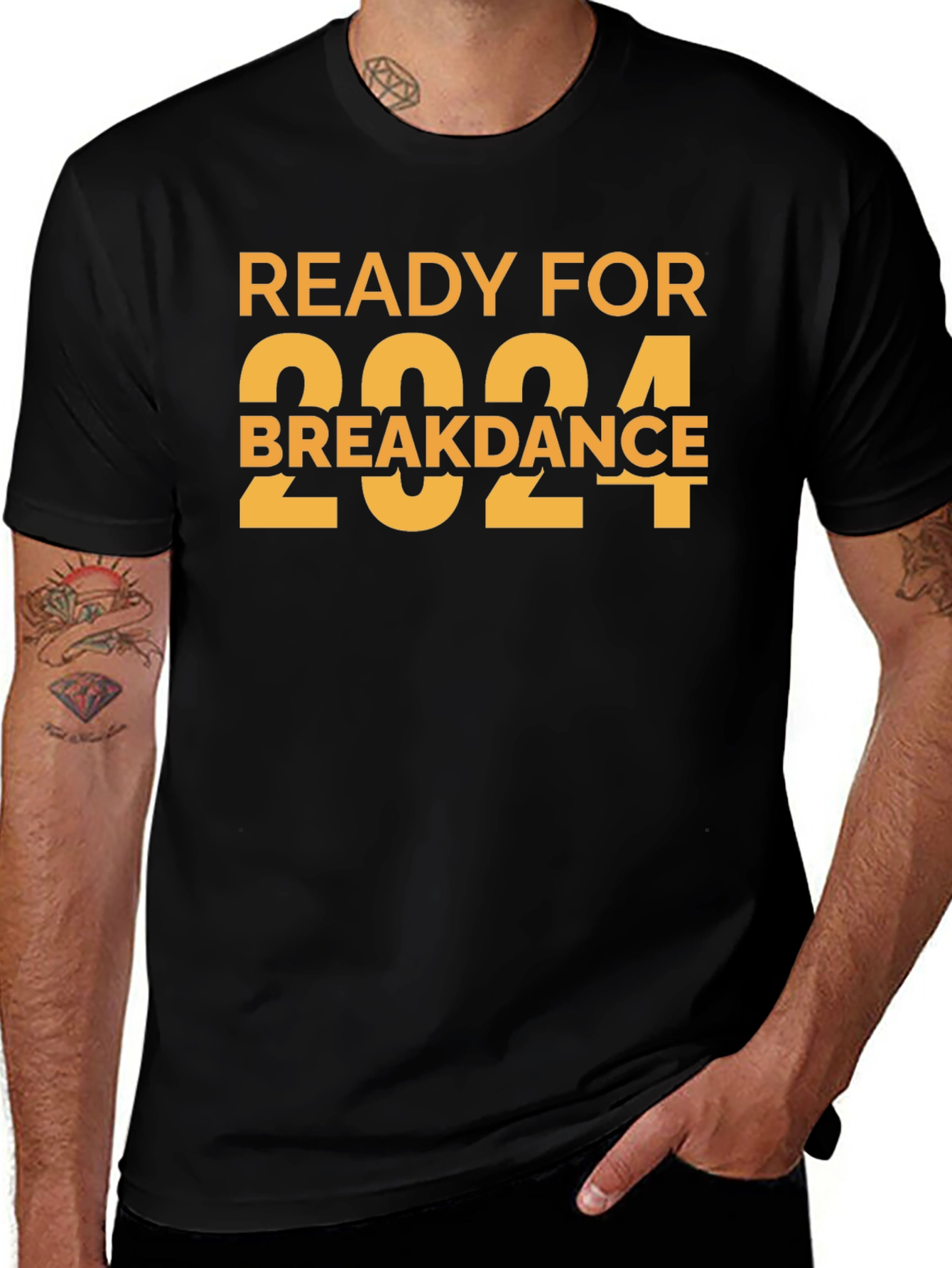 Variant 8 of Ready for 2024 Breakdance T-Shirt