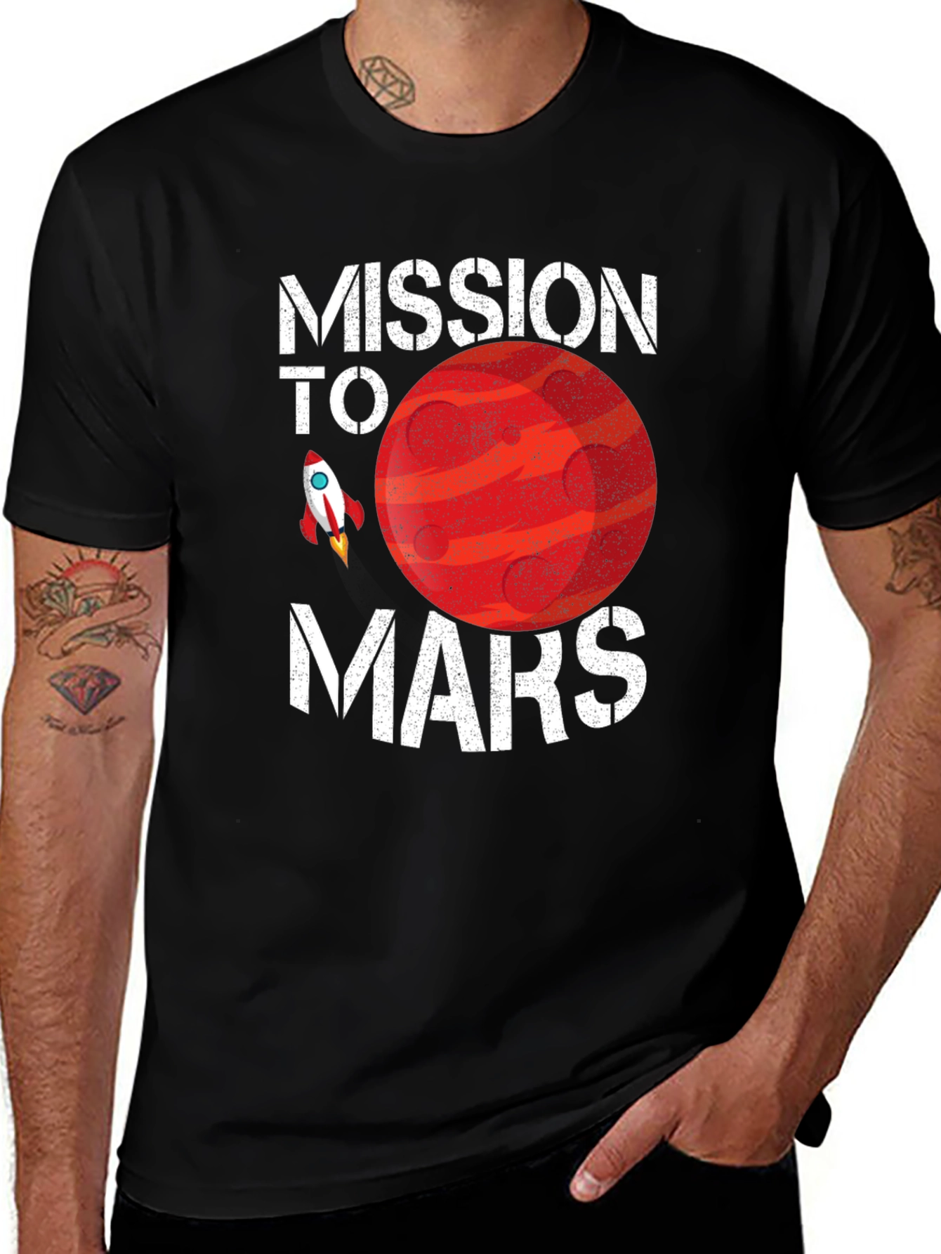 Mission to Mars Graphic T-Shirt