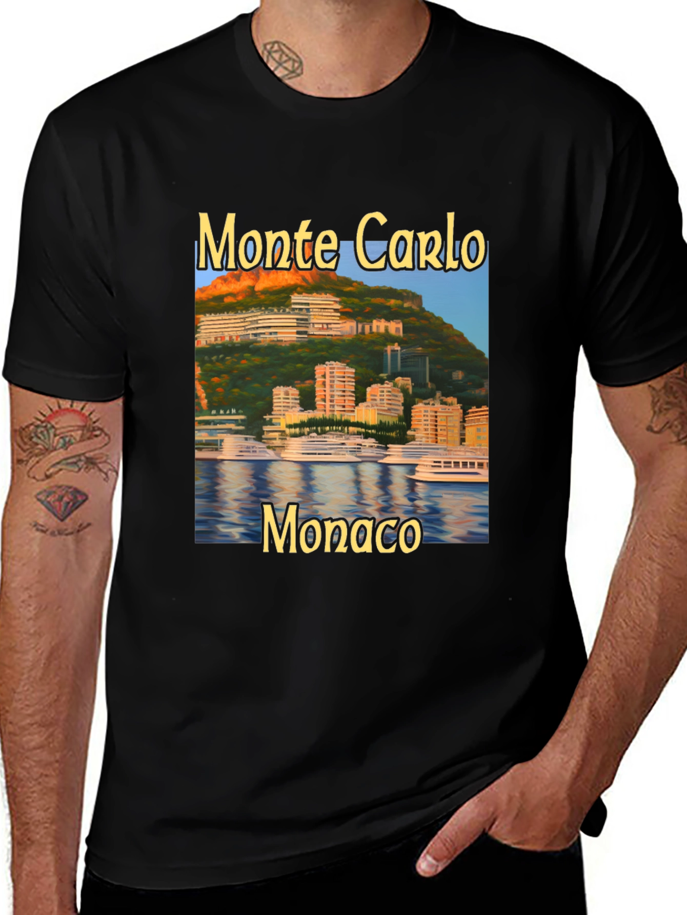 Monte Carlo Monaco T-Shirt