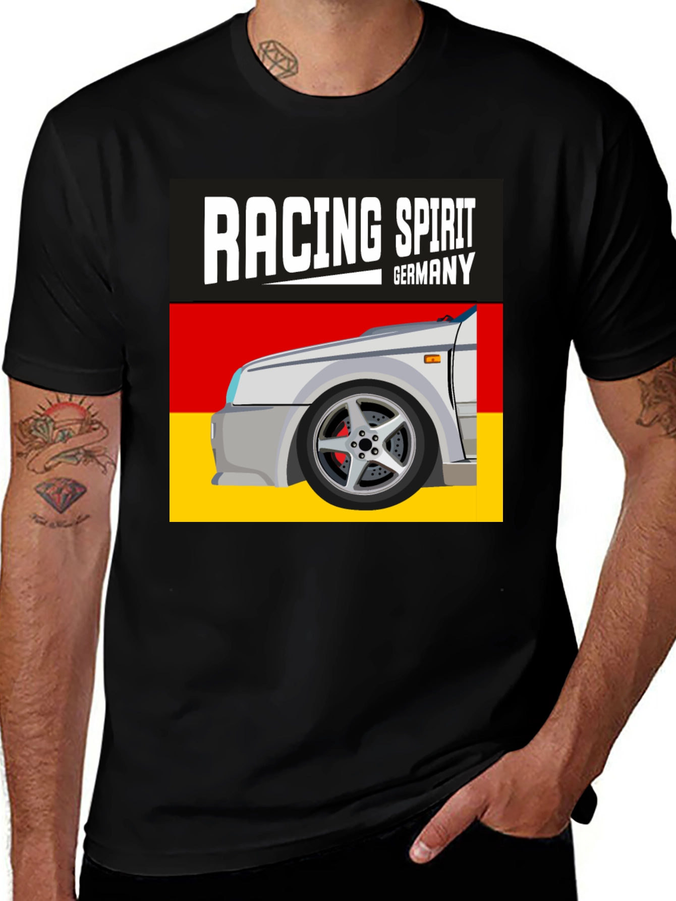Variant 28 of Racing Spirit Germany T-Shirt
