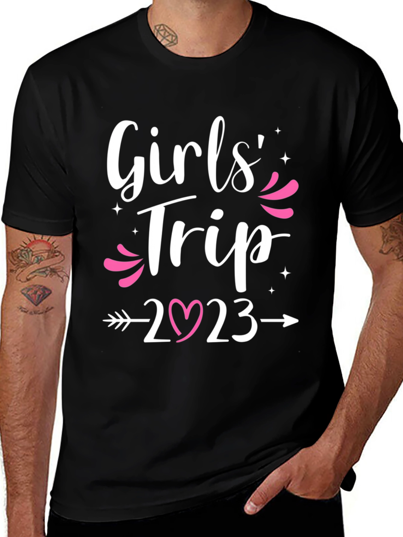 Variant 12 of Girls Trip 2023 T-Shirt Fun Vacation Tee
