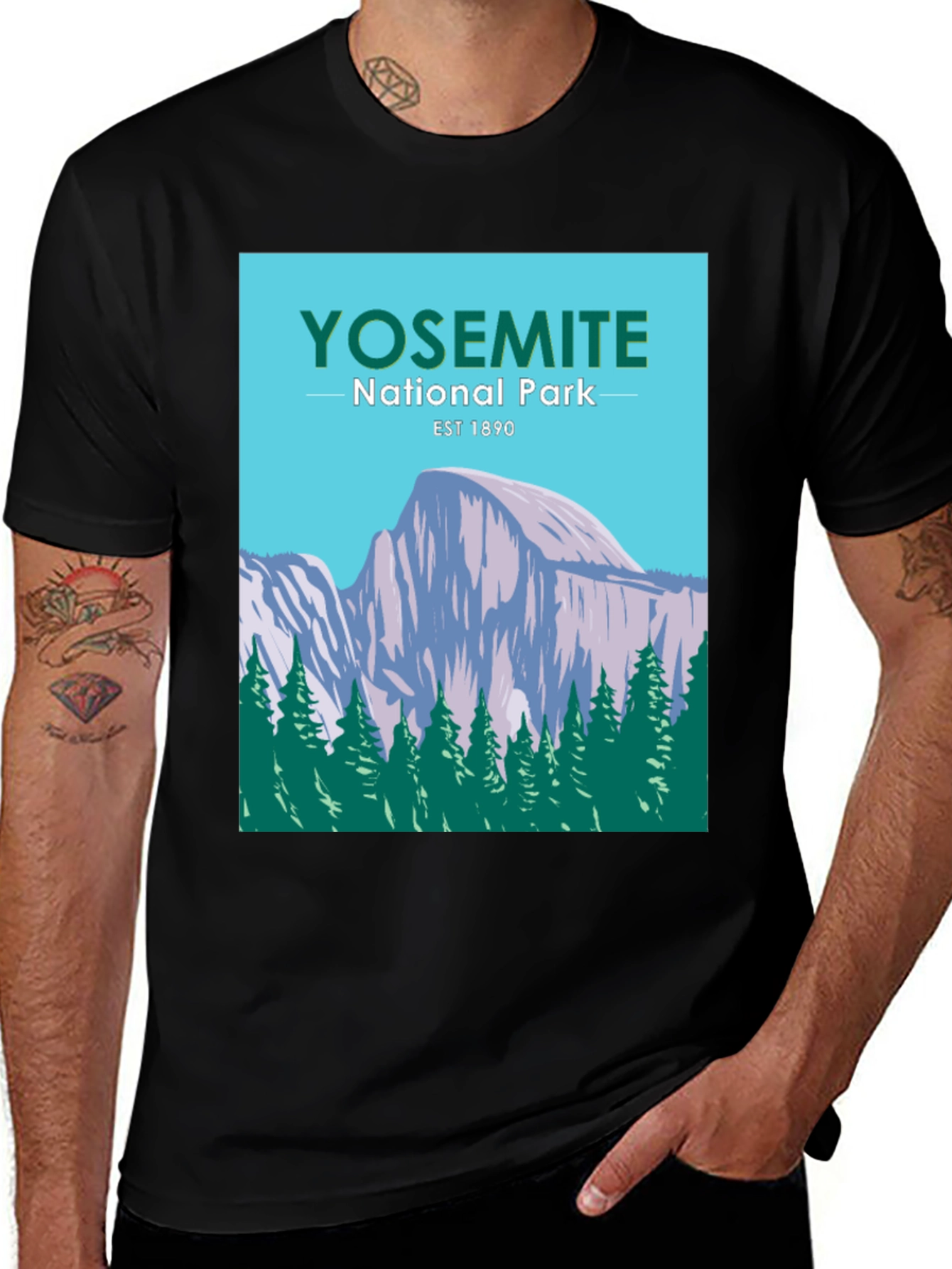 Yosemite National Park Graphic Tee