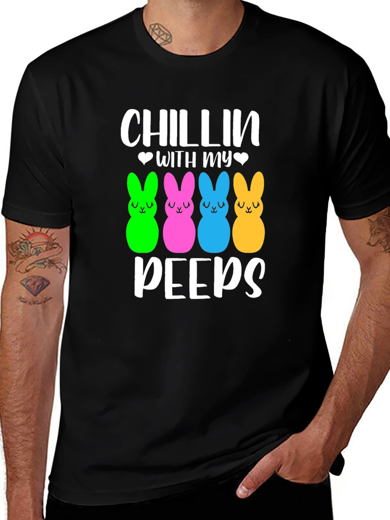 Chillin' with My Peeps Easter T-Shirt