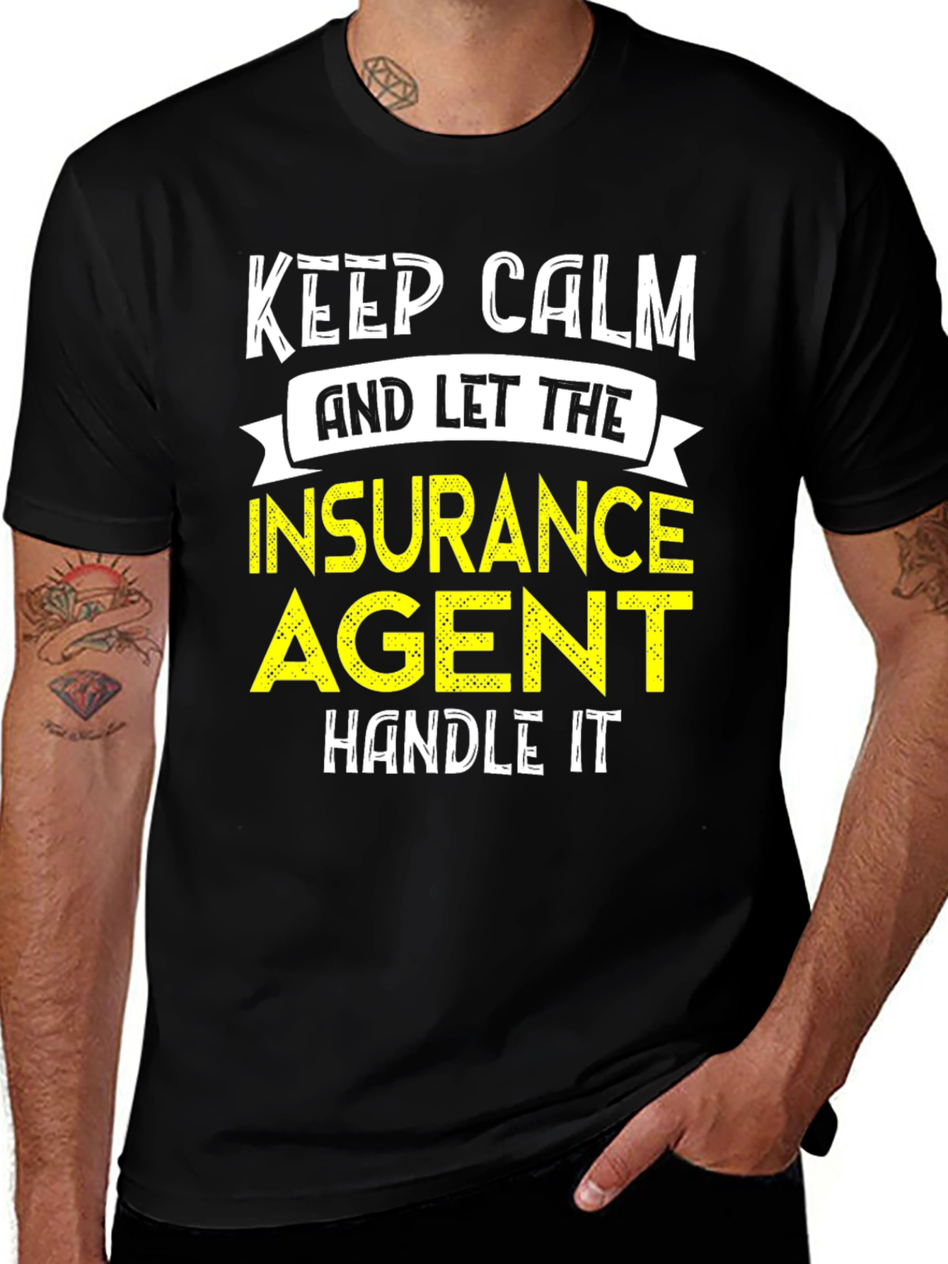 Keep Calm Insurance Agent T-Shirt