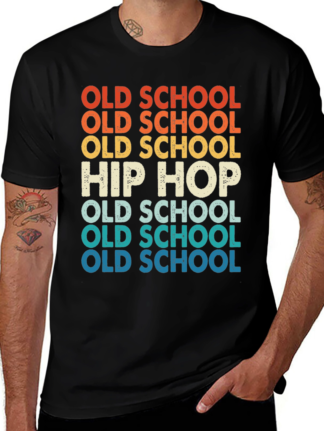 Retro Old School Hip Hop T-Shirt