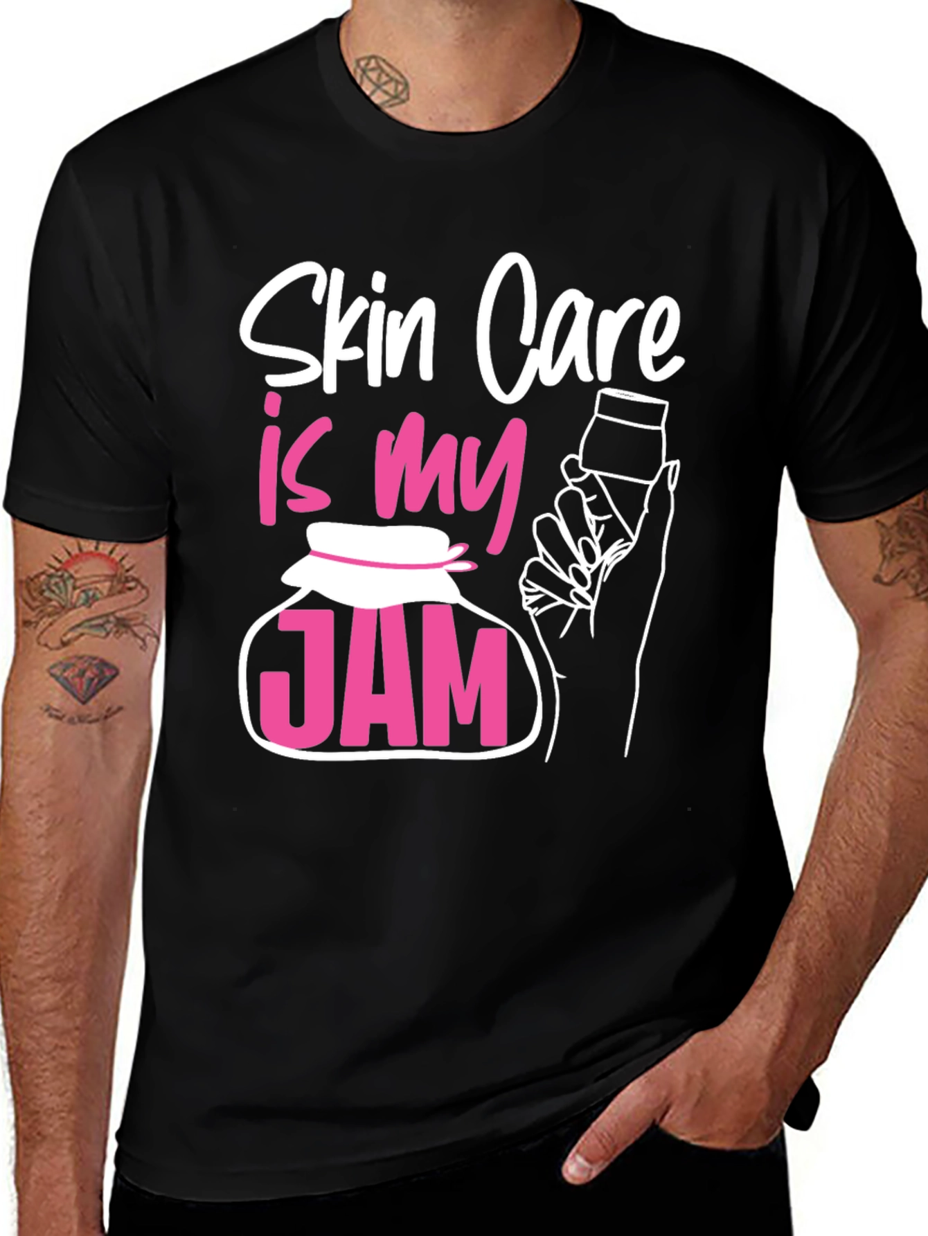 Variant 24 of Skin Care Is My Jam T-Shirt
