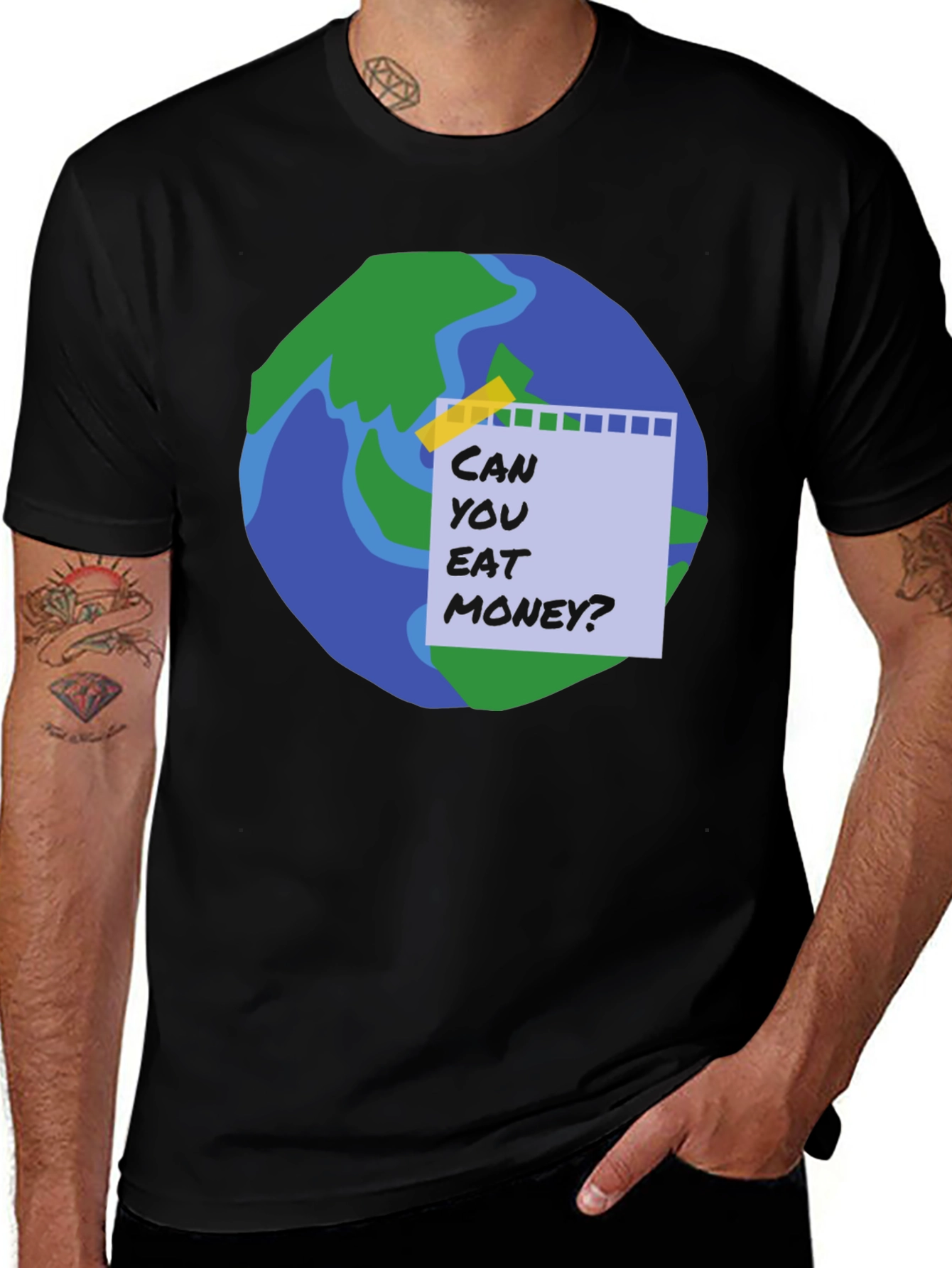 Variant 10 of Can You Eat Money? Funny T-Shirt