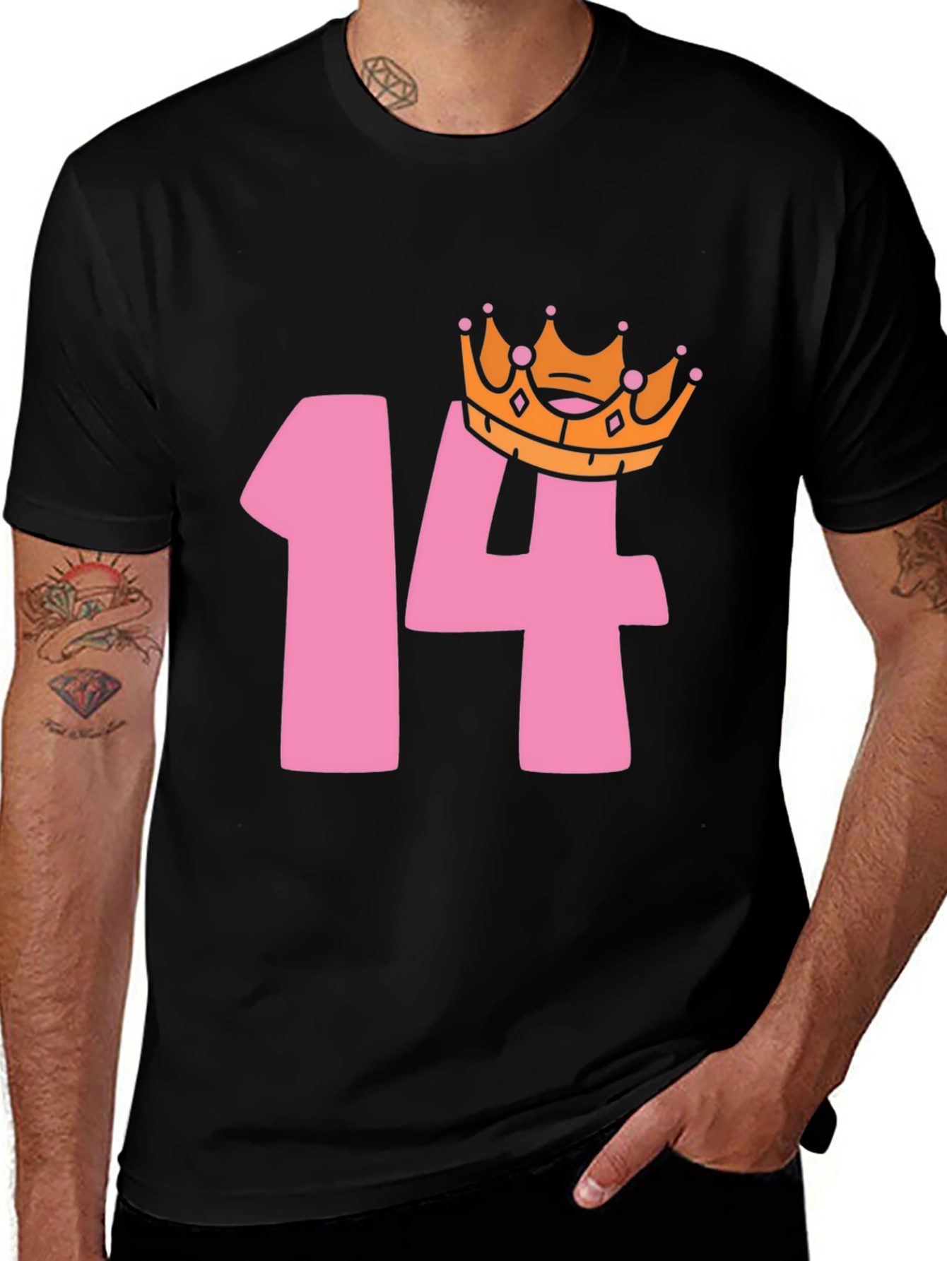 Variant 9 of Birthday Girl T-Shirt - Fourteenth Birthday Tee