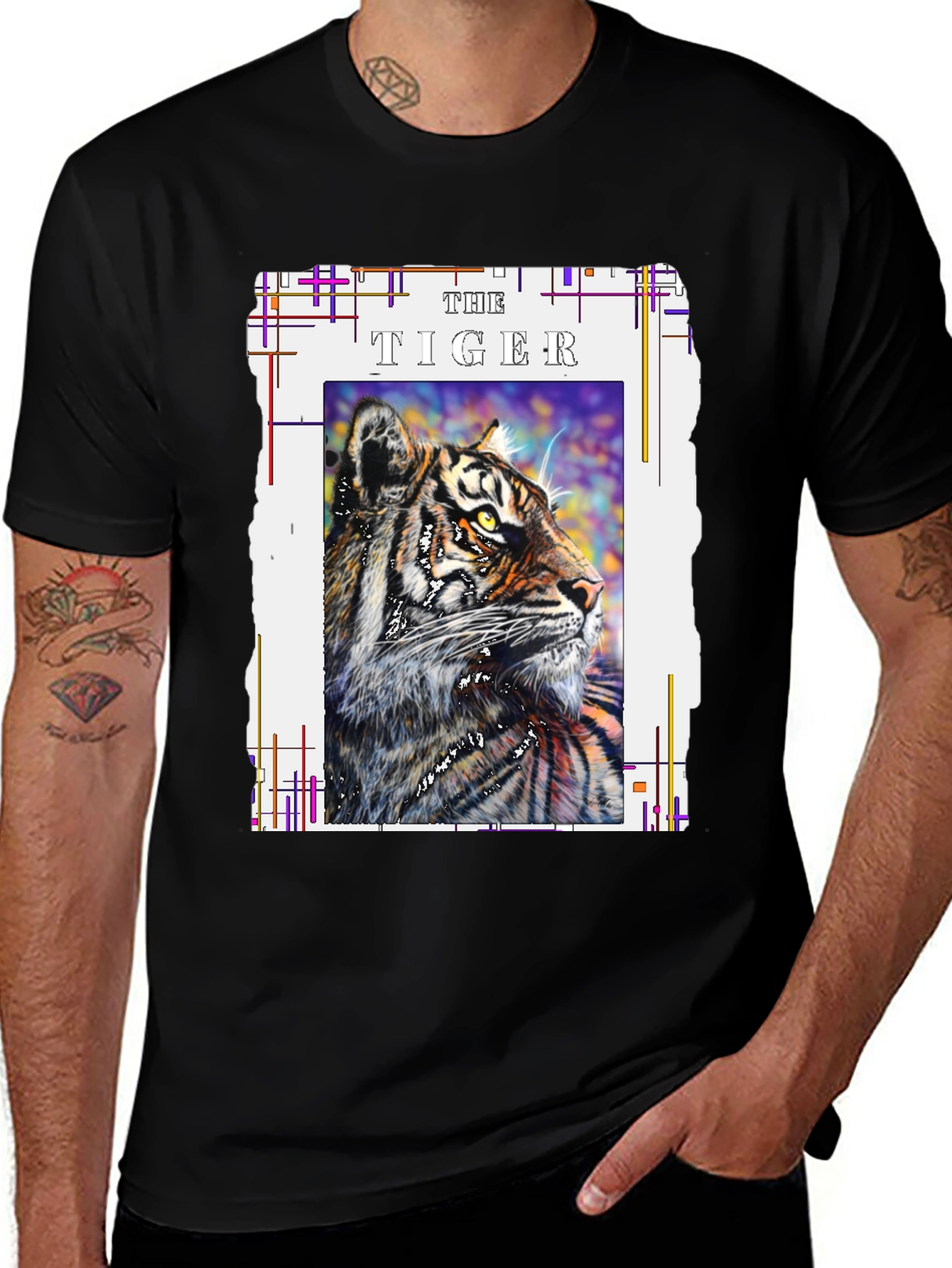 Variant 5 of The Tiger Graphic T-Shirt