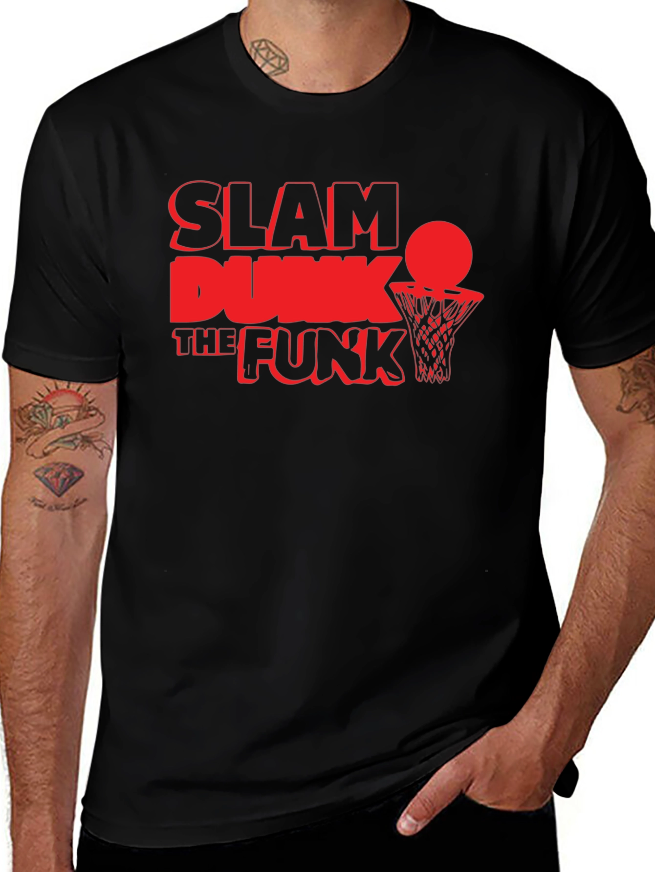 Variant 2 of Slam Dunk The Funk Black T-Shirt