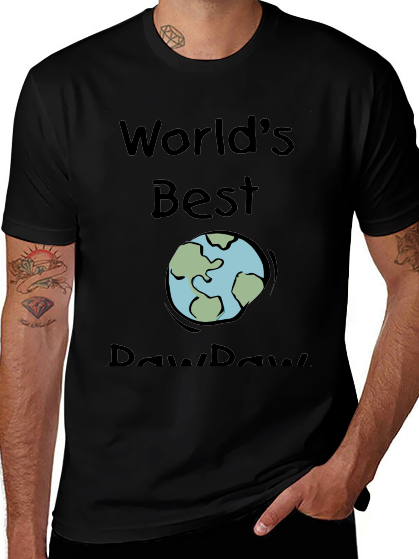 World's Best PawPaw T-Shirt