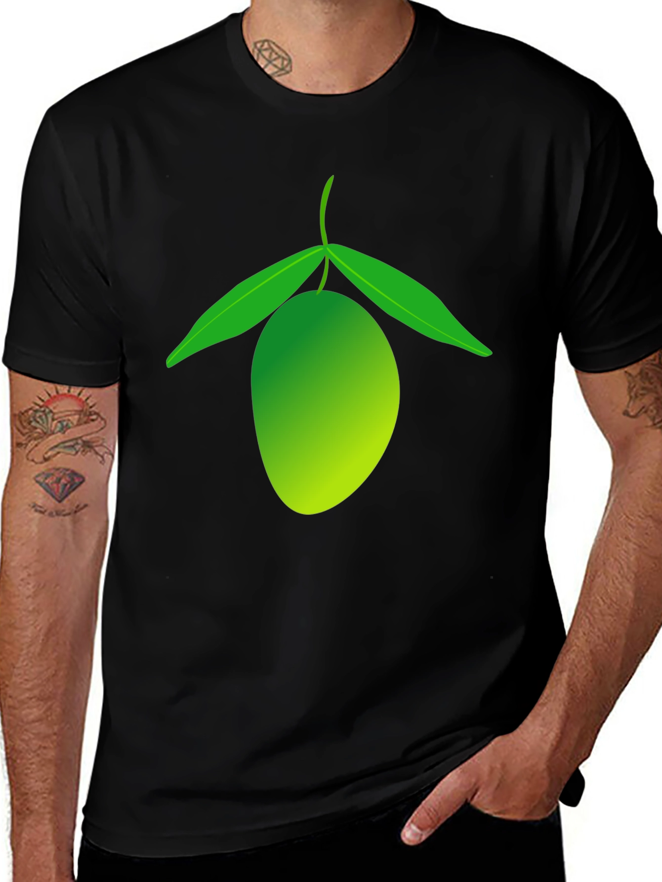 Variant 17 of Mango Graphic T-Shirt - Fresh Style