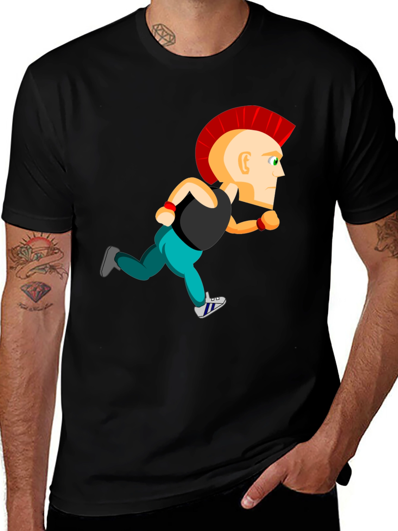 Variant 23 of Cartoon Punk Graphic Tee