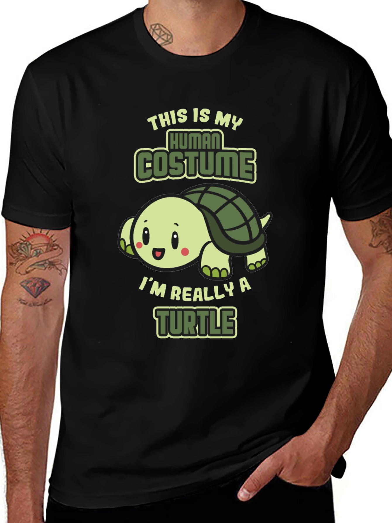 Variant 2 of Turtle Costume T-Shirt
