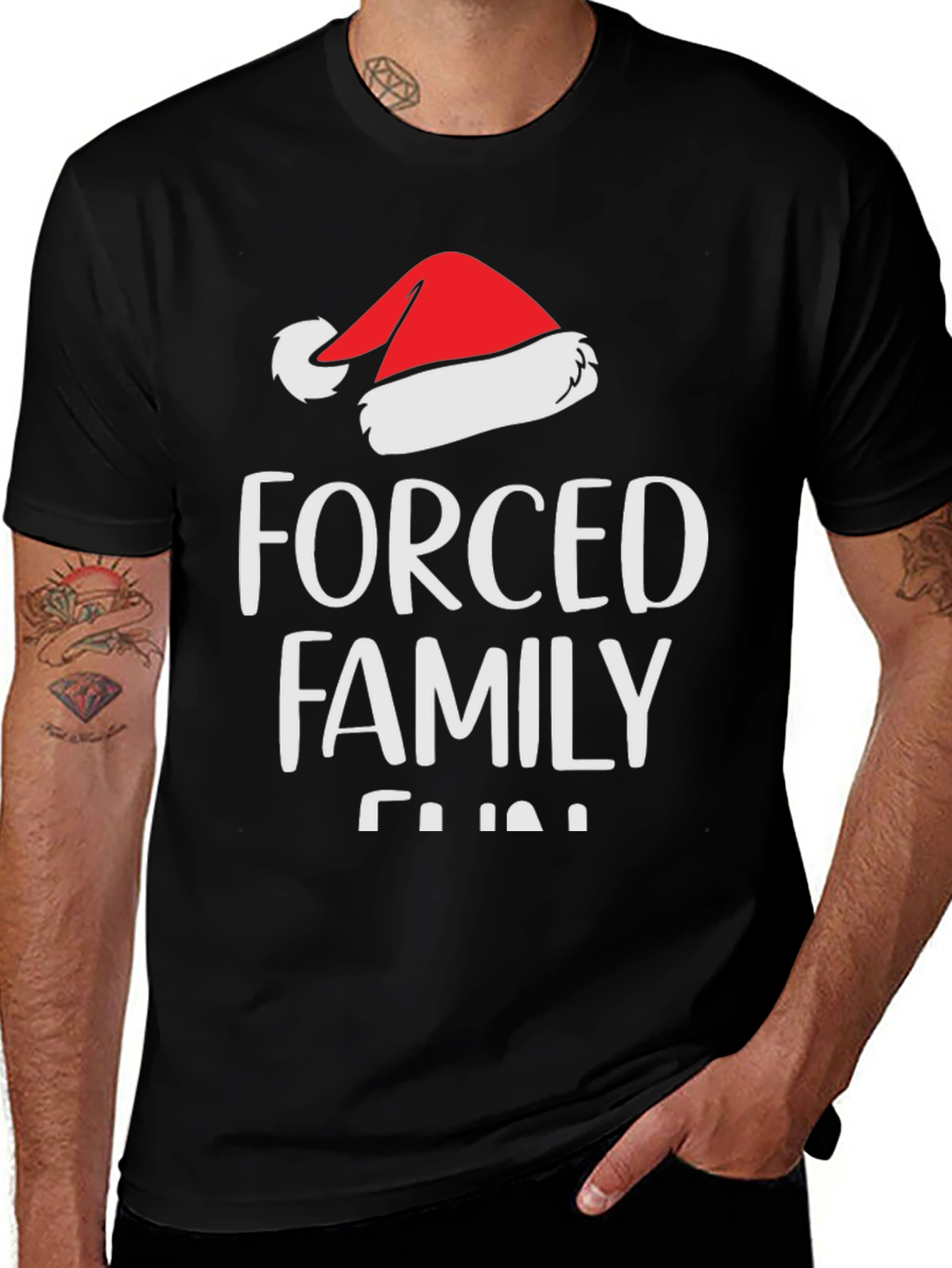 Forced Family Fun Christmas T-Shirt