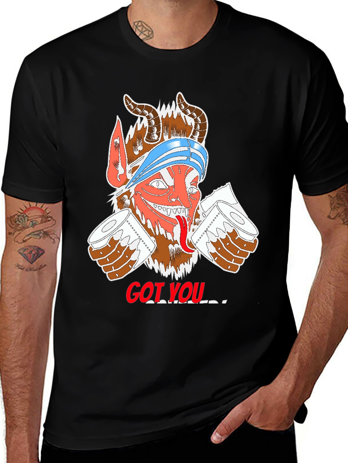 Krampus TP Roll Got You T-Shirt