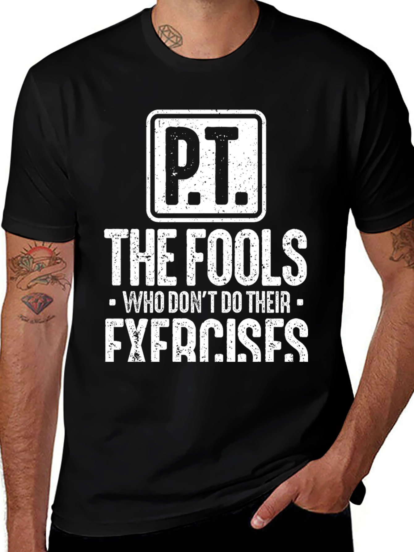 Variant 23 of P.T. The Fools Men's Graphic T-Shirt