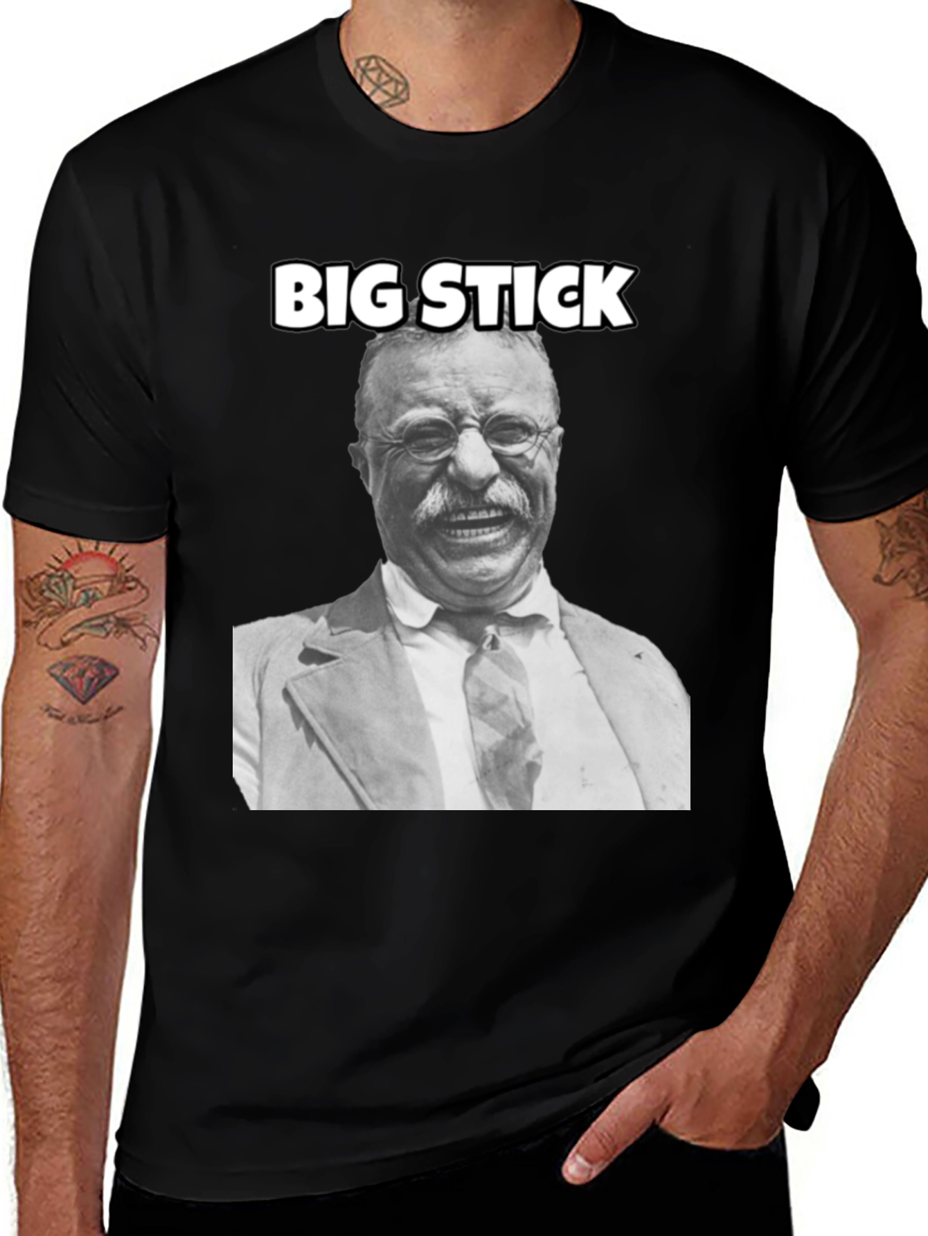 Theodore Roosevelt "Big Stick" T-Shirt