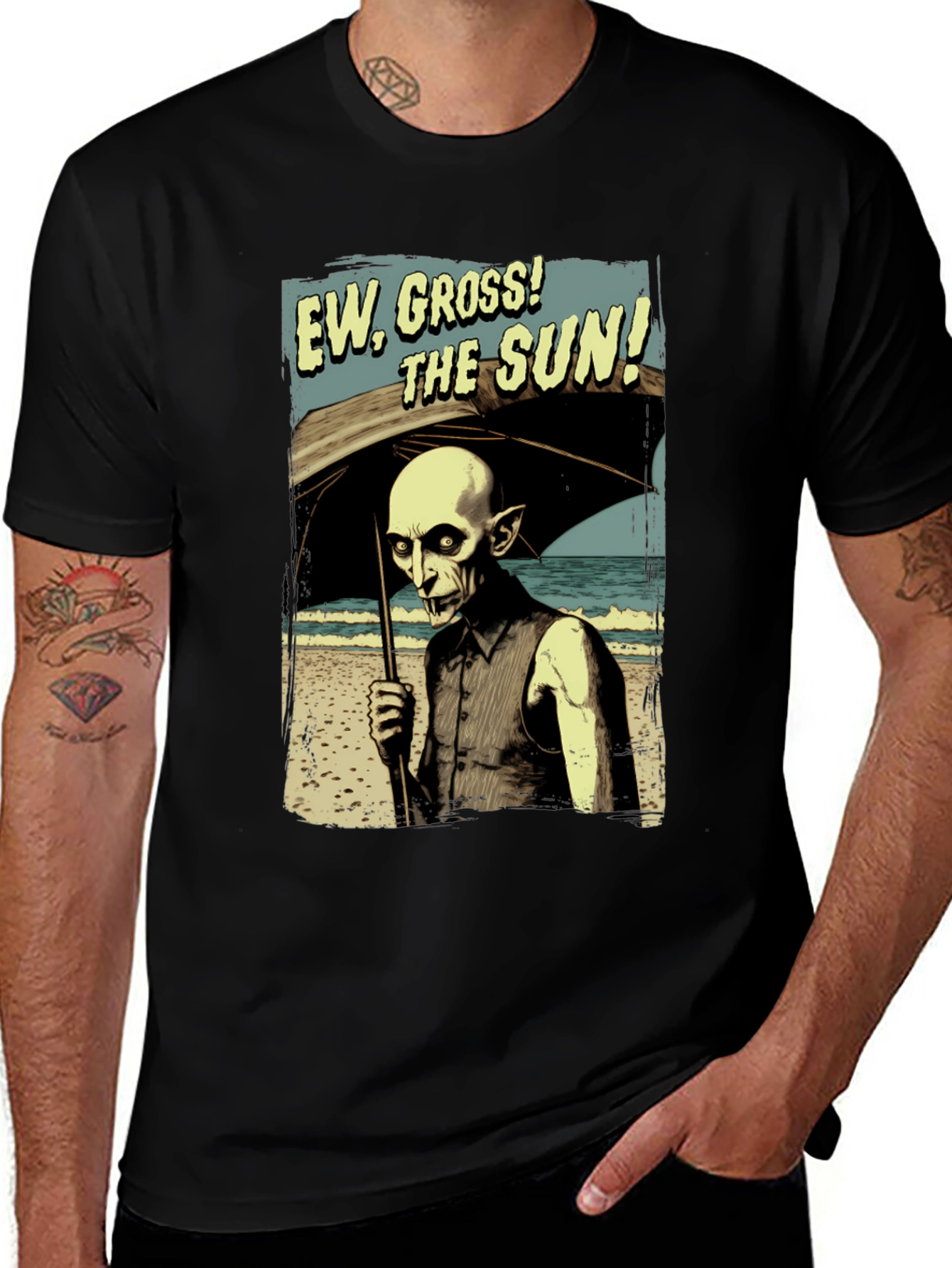 Variant 17 of Ew Gross! The Sun T-Shirt