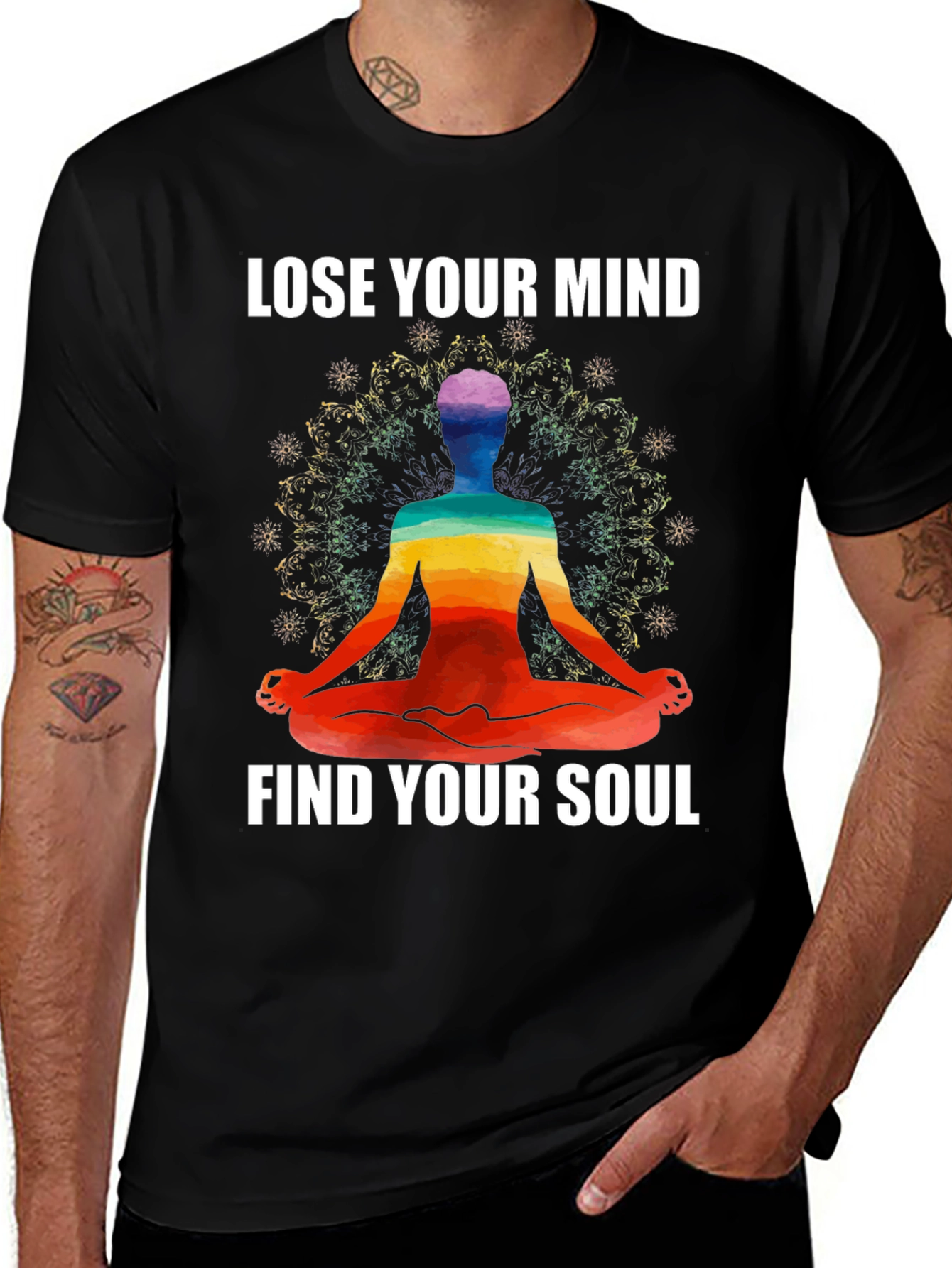 Variant 26 of Lose Your Mind Find Your Soul Graphic Tee