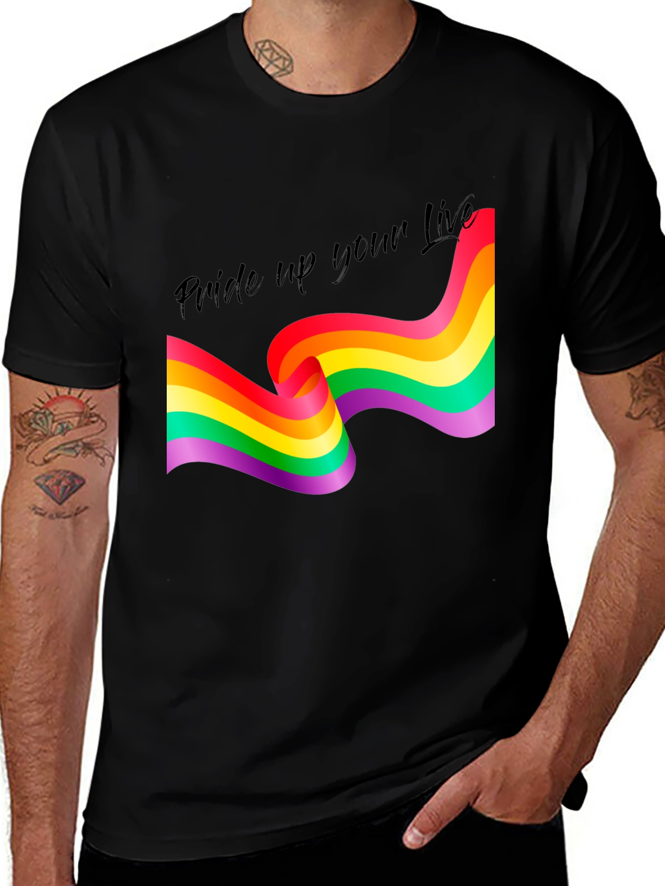 Variant 21 of Pride Up Your Life T-Shirt