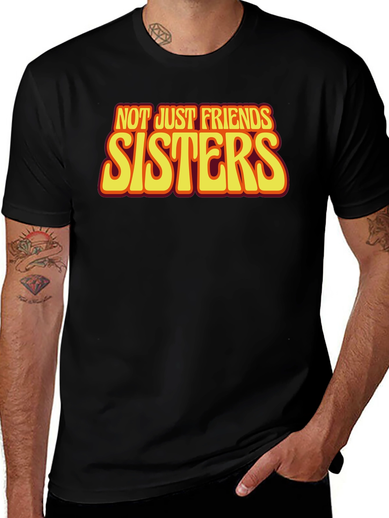 Variant 10 of Sisters T-Shirt - Not Just Friends