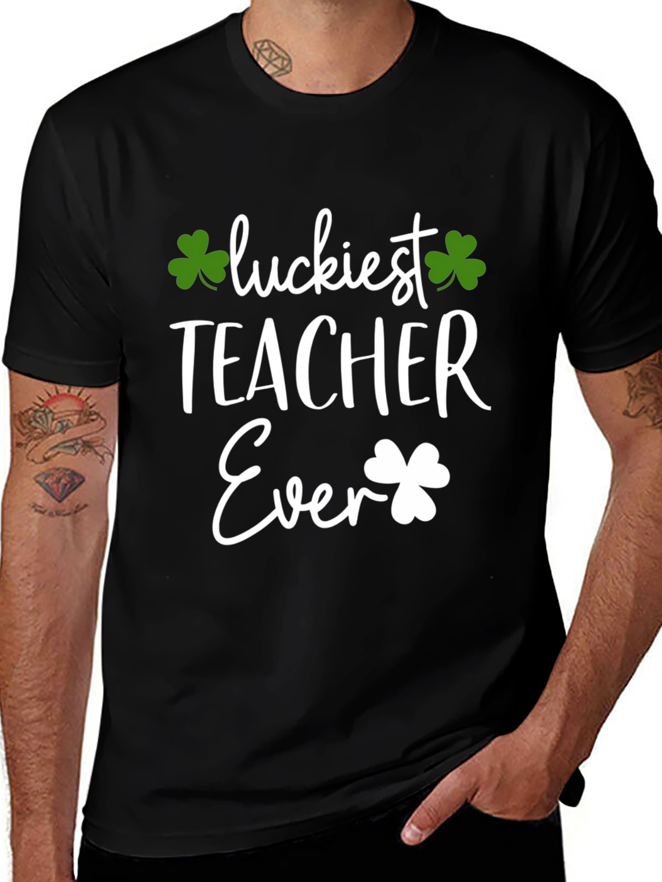 Variant 19 of Luckiest Teacher Ever St. Patrick's Day T-Shirt