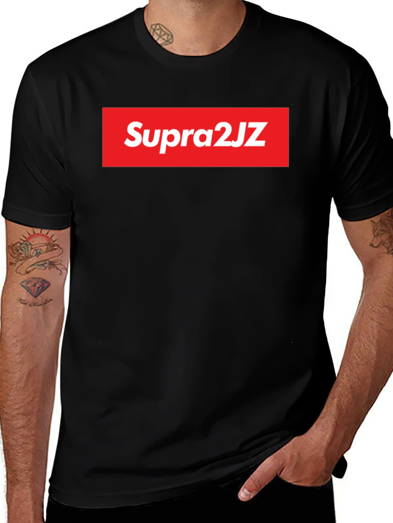 Variant 6 of Supra 2JZ Graphic Tee - Premium Cotton Blend