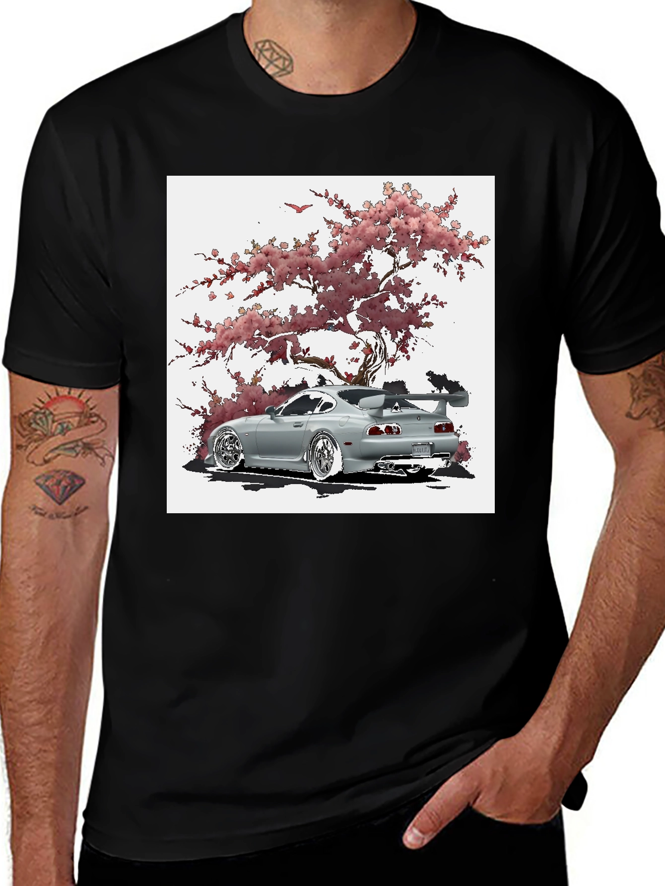Supra Sakura T-Shirt - Japanese Style Car Tee