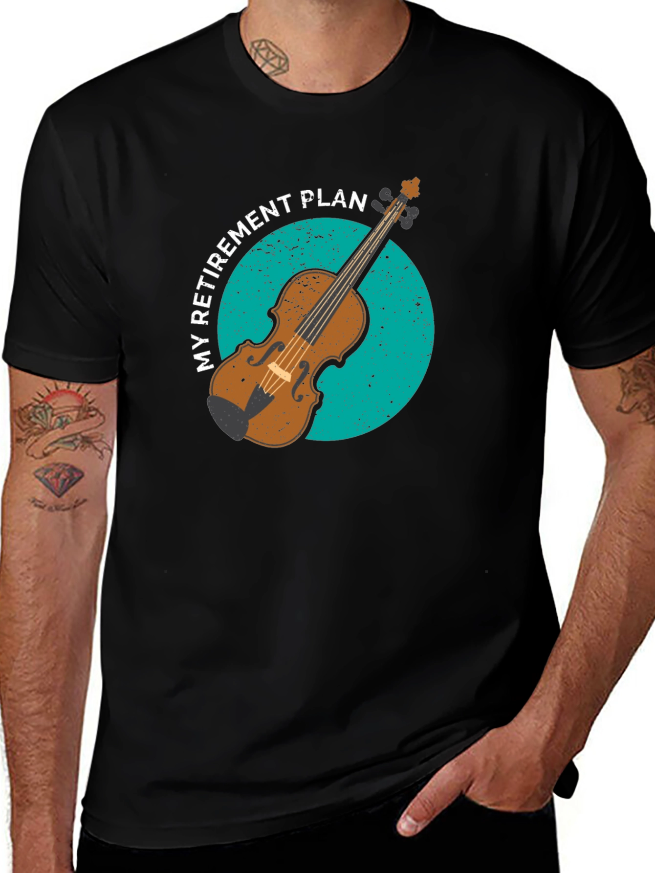 Variant 28 of My Retirement Plan Violin T-Shirt